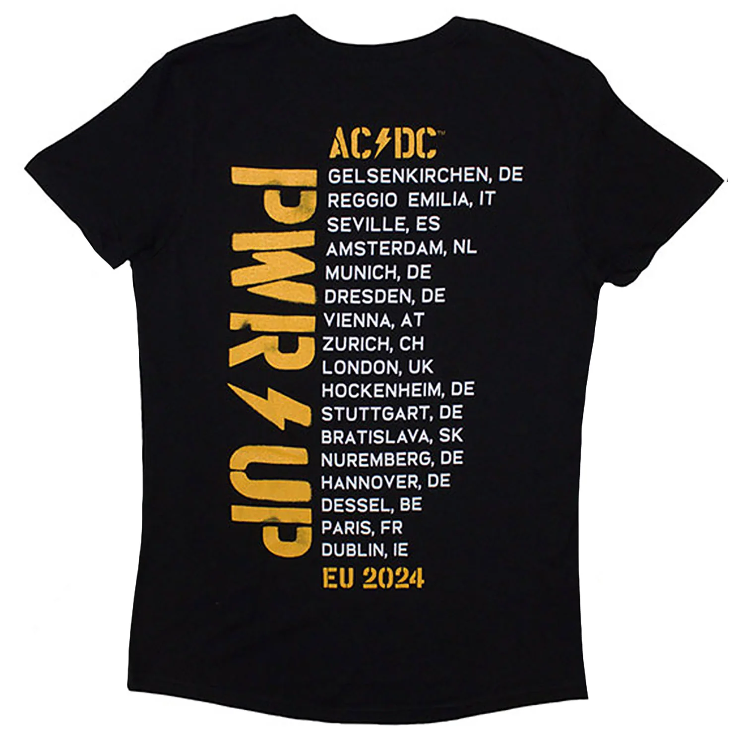 Angus Triangle Pwr-up Eu Tour '24 T-shirt - Image 2