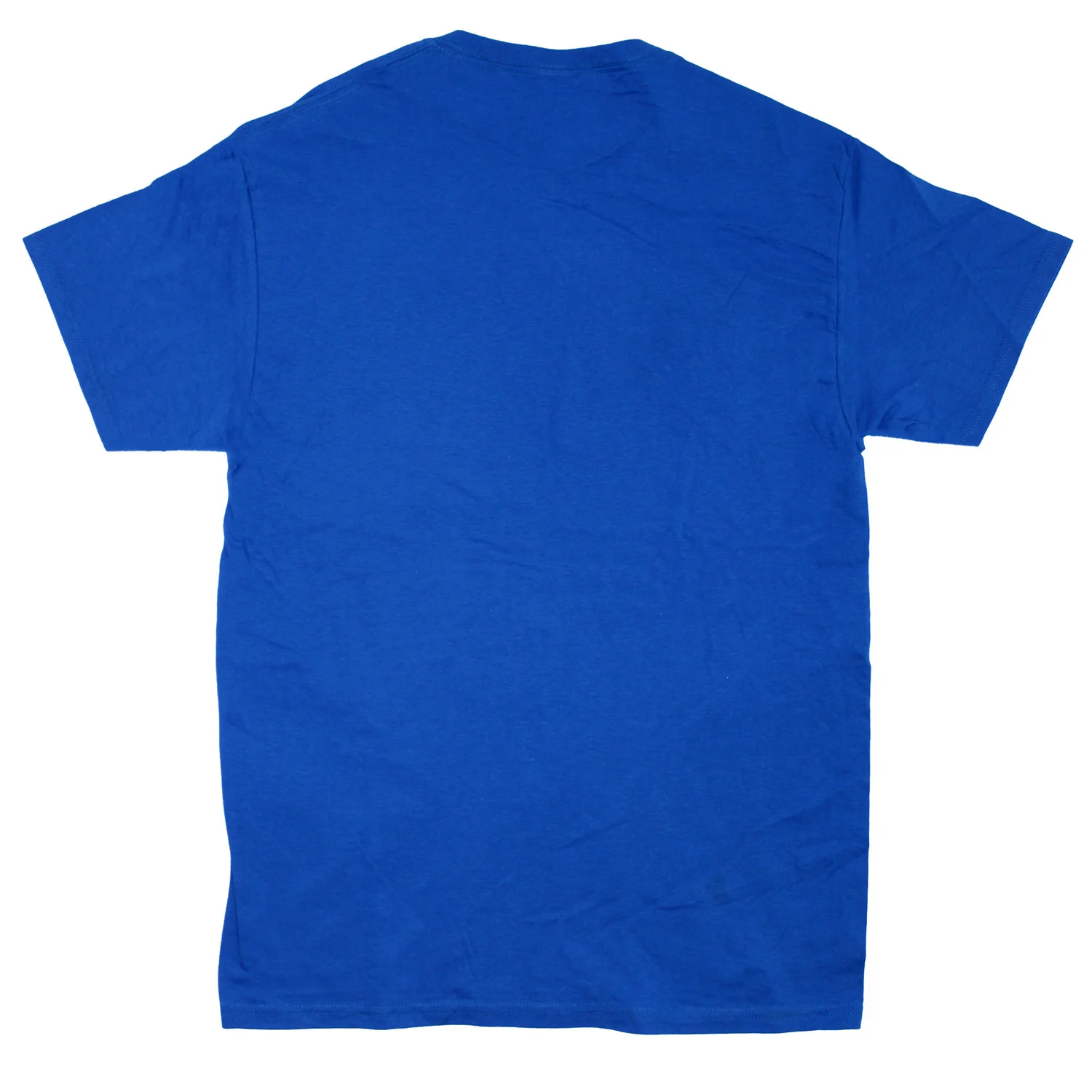 Vintage Distressed American Flag Logo On Royal Blue T-shirt T-shirt - Image 2