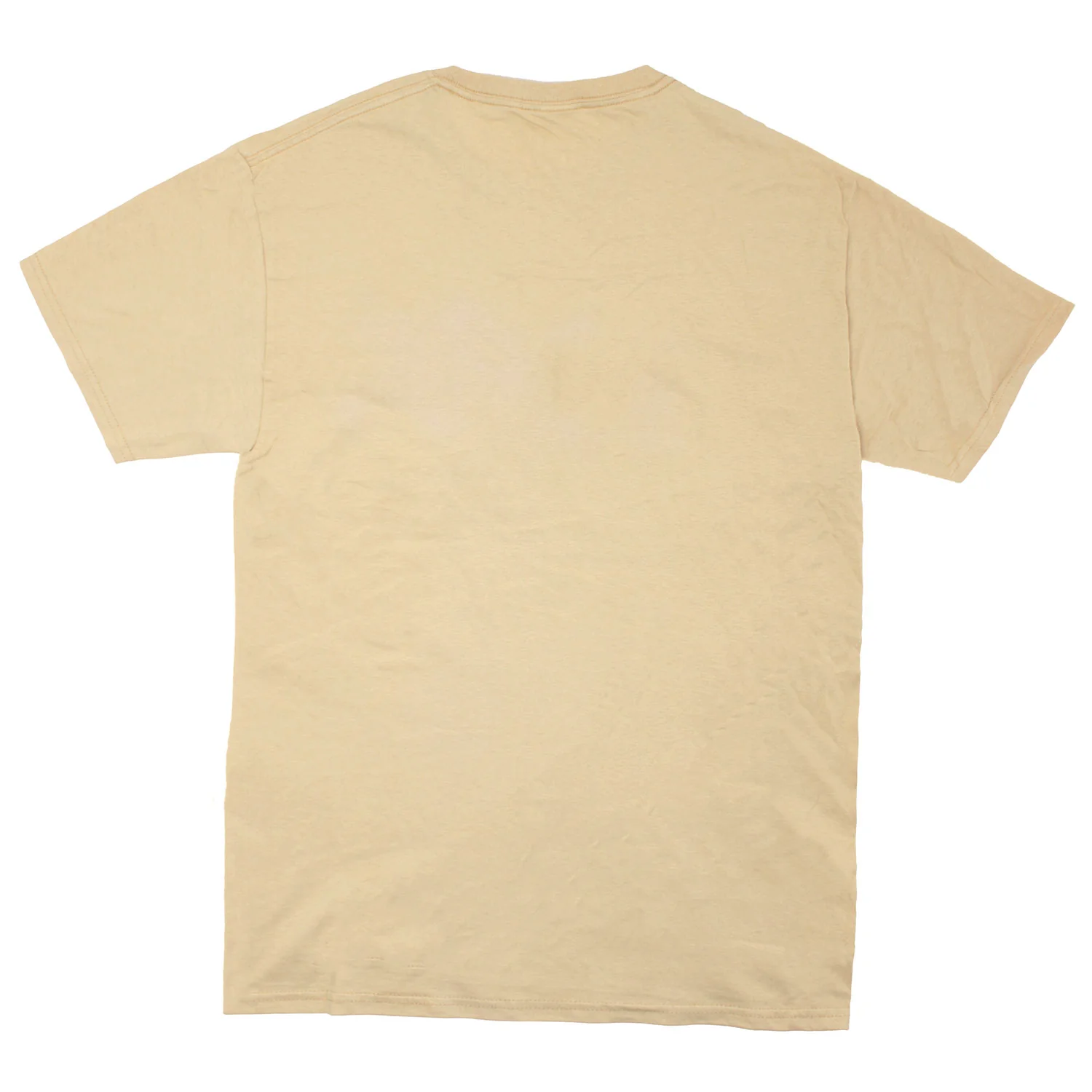 Vintage Distressed American Flag Logo On Tan T-shirt T-shirt - Image 2