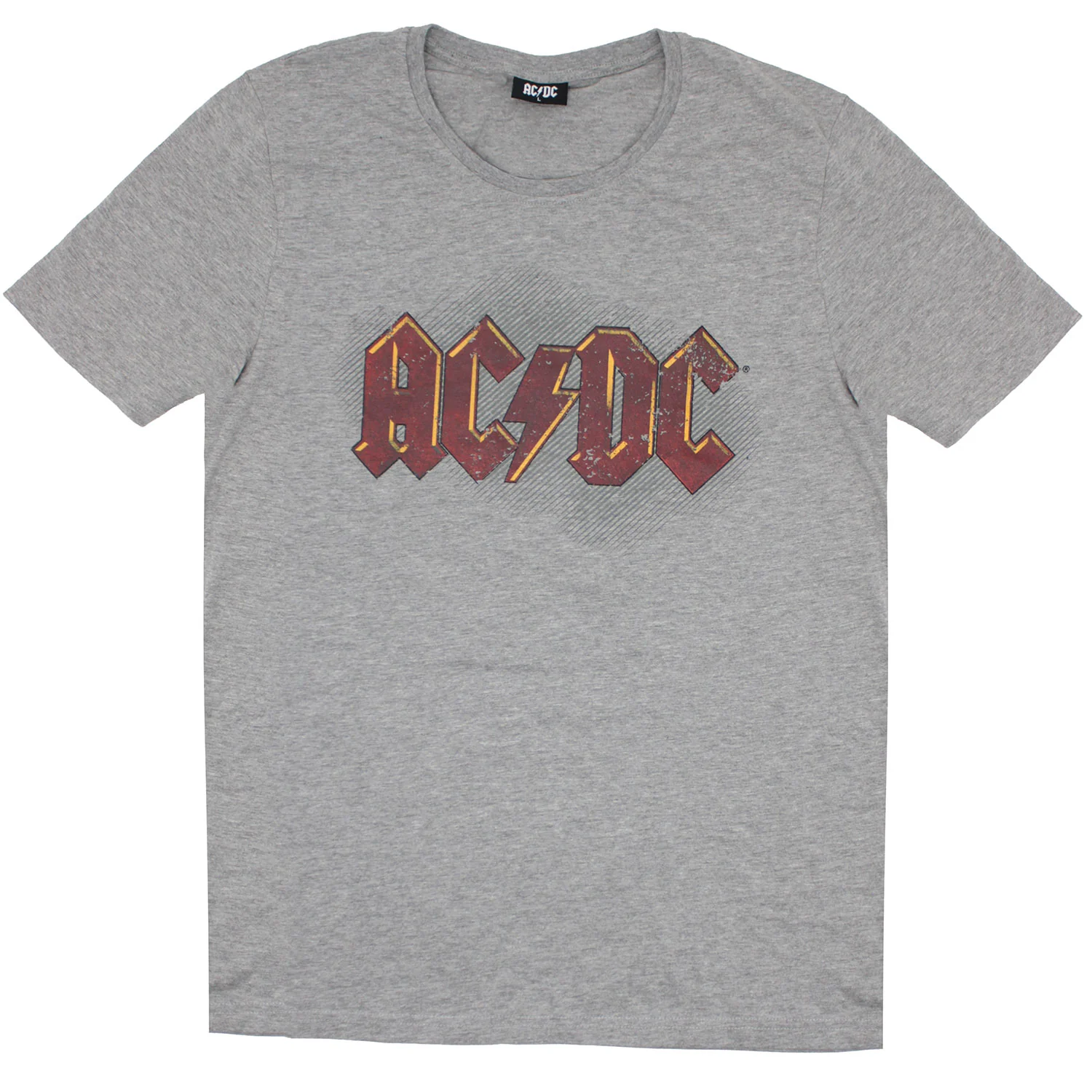 Vintage Distressed Logo Within Lines T-shirt