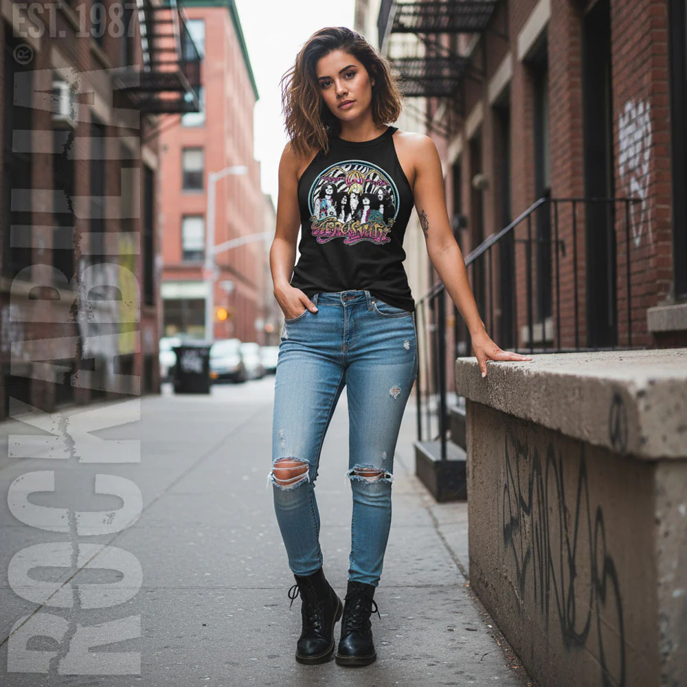 Aerosmith Aerogaudy Womens Tank - Image 2