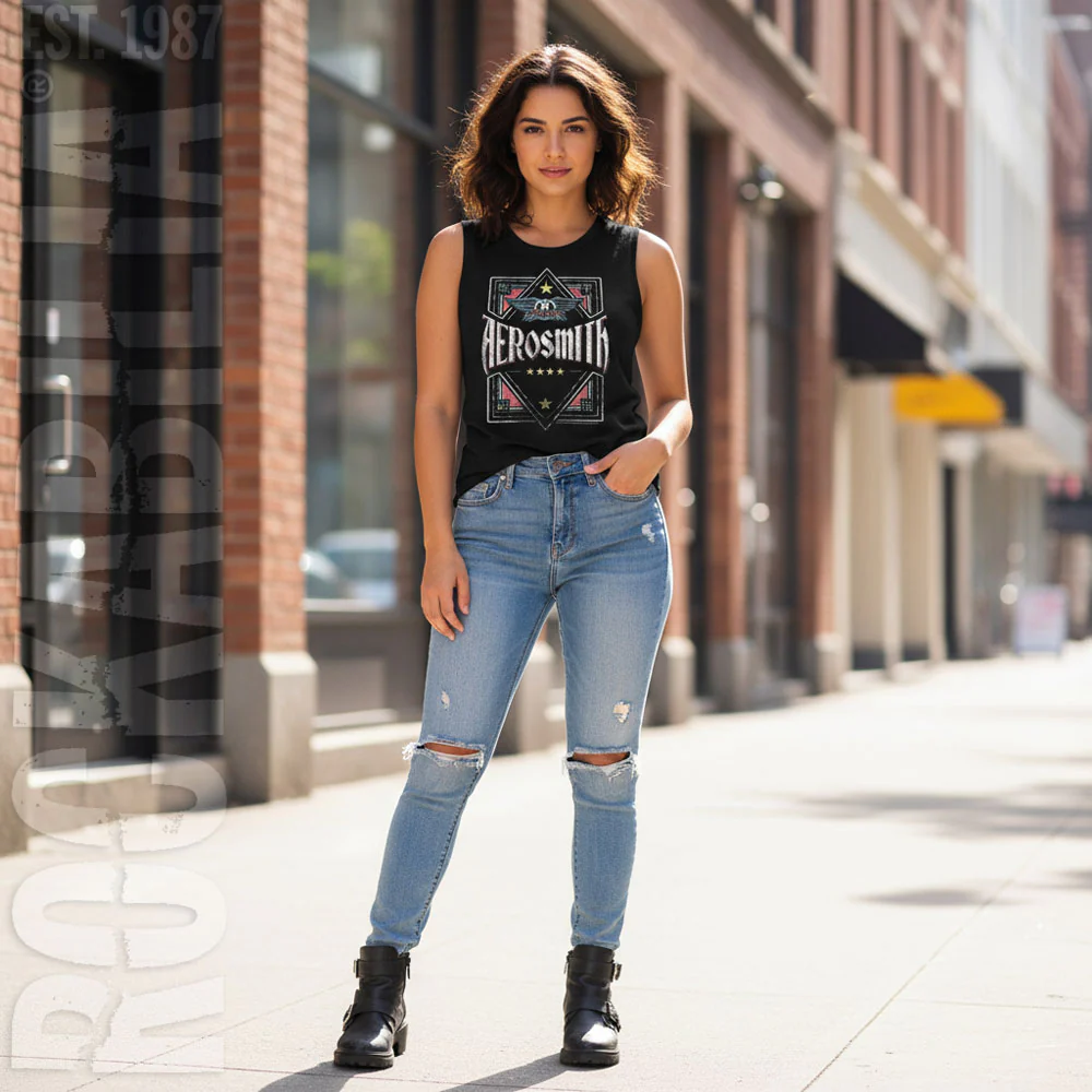 Aerosmith Box Womens Tank - Image 2