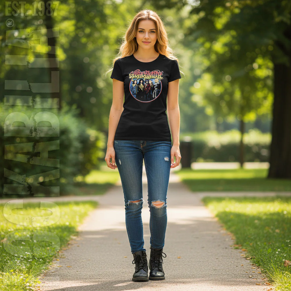 Aerosmith Circle Junior Top - Image 2