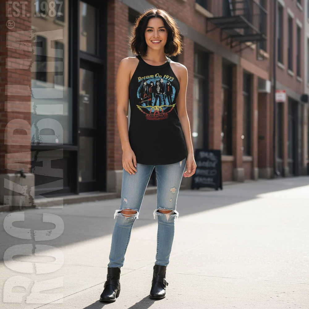 Aerosmith Dream On Womens Tank - Image 2