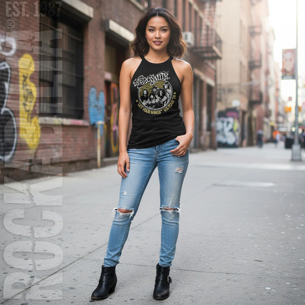 Aerosmith Get Your Wings Womens Tank - Image 2