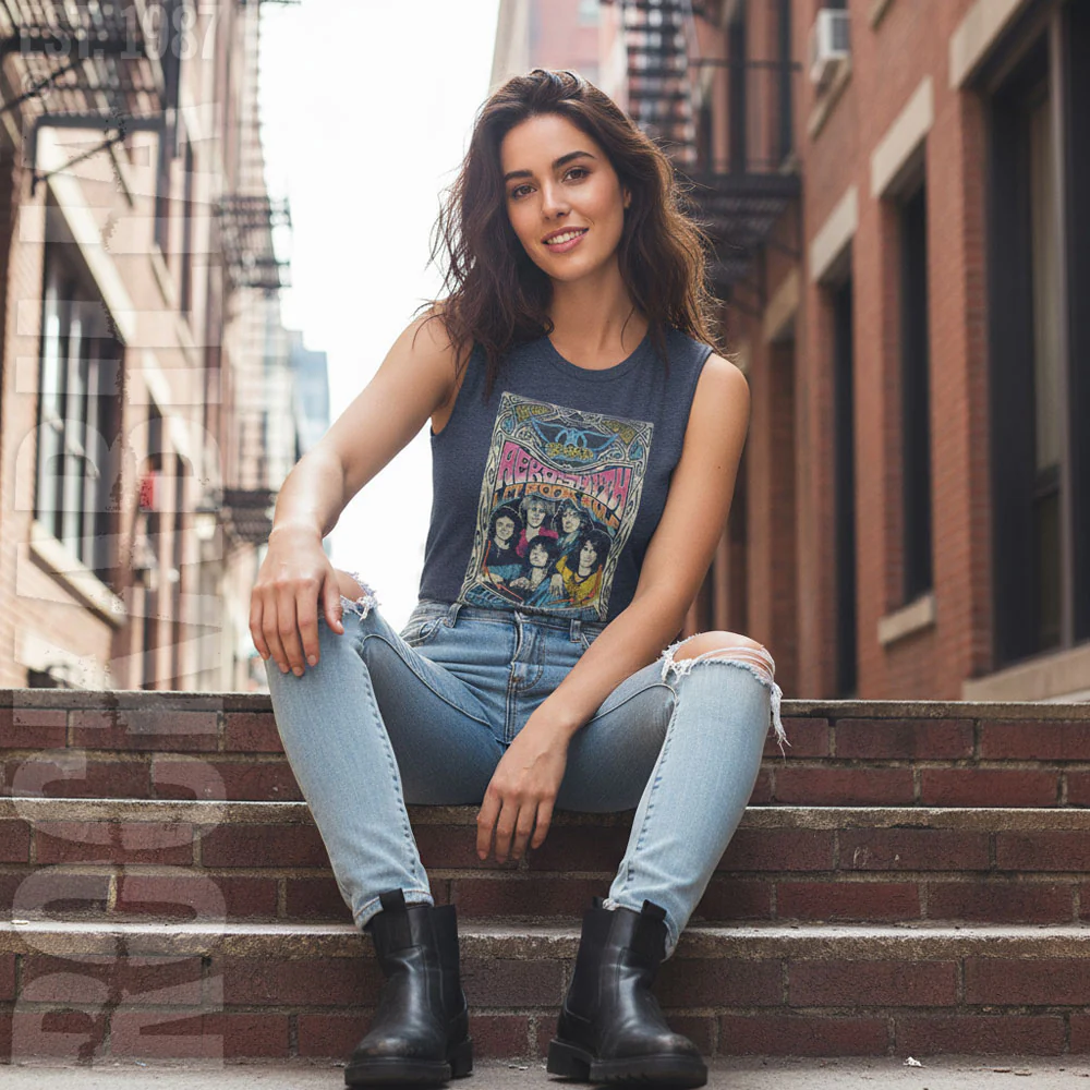 Aerosmith Let Rock Rule Womens Tank - Image 2