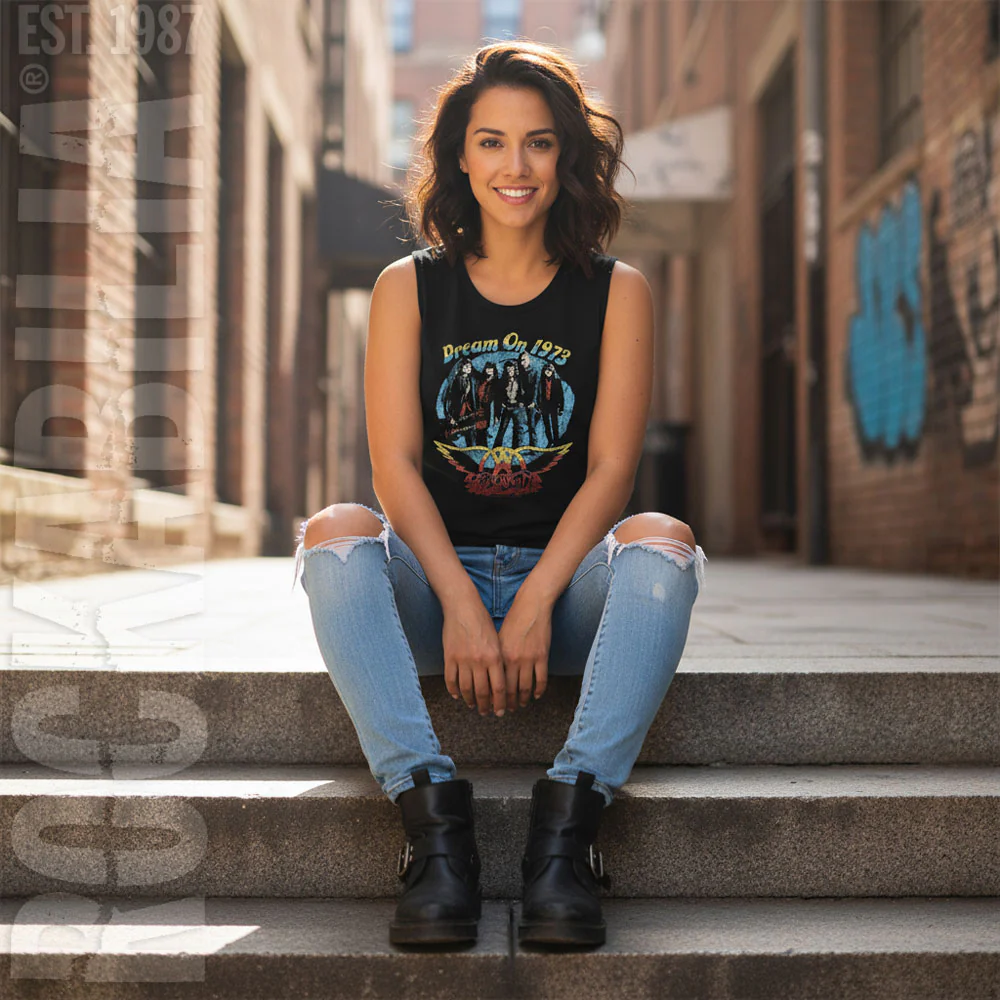 Dream On Womens Tank - Image 2