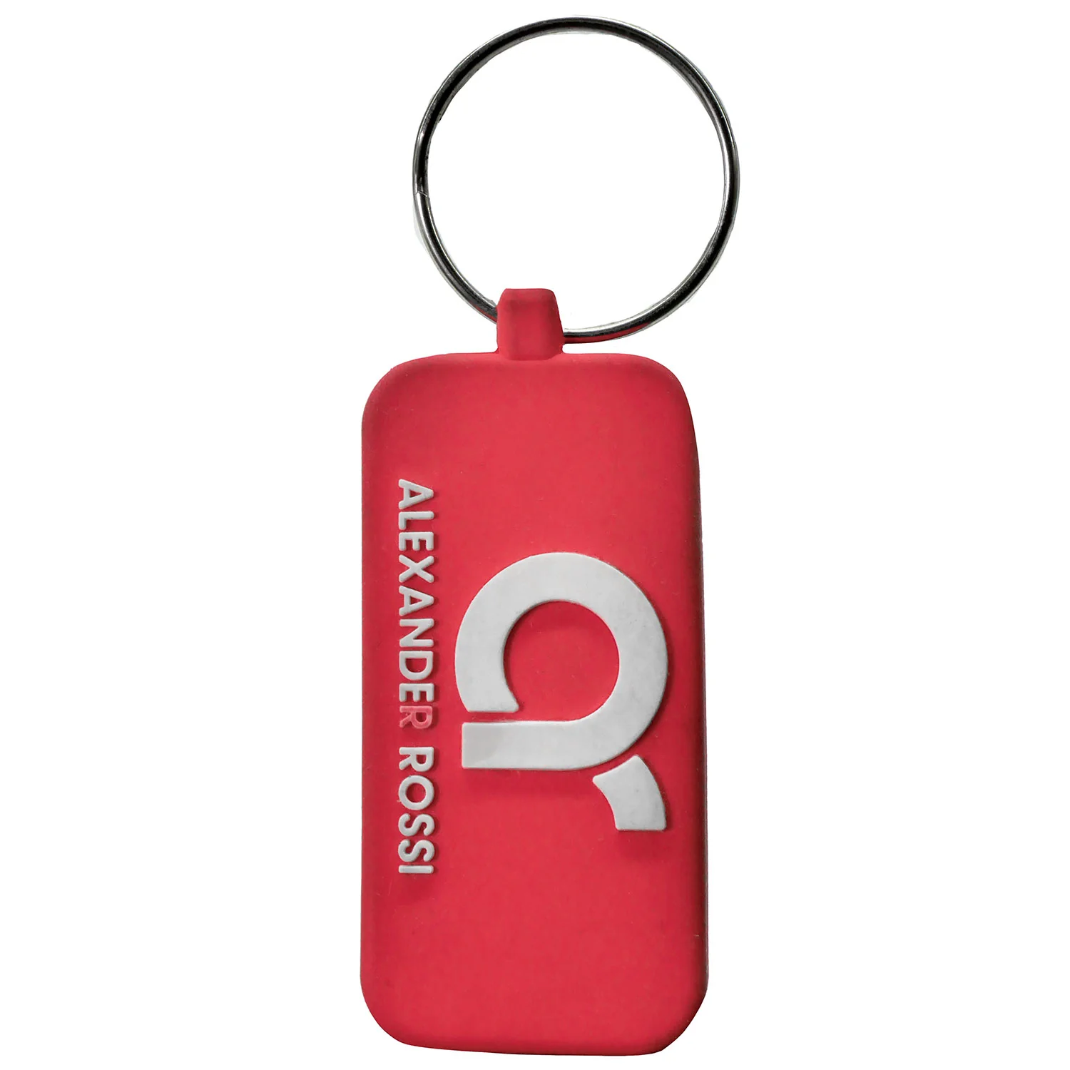 Manor Logo Rubber Keychain Rubber Key Chain - Image 2