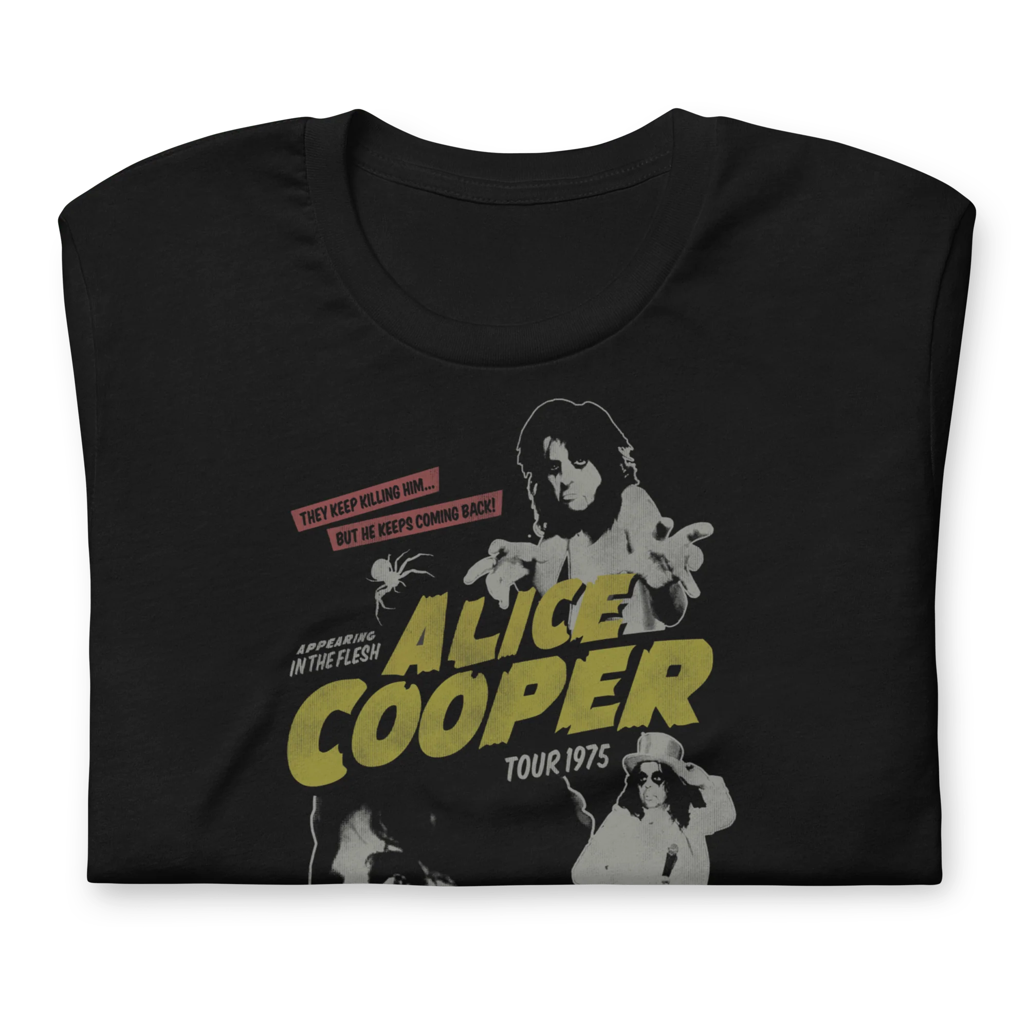 Alice Cooper - 1975 Tour Vintage T-Shirt - Image 2