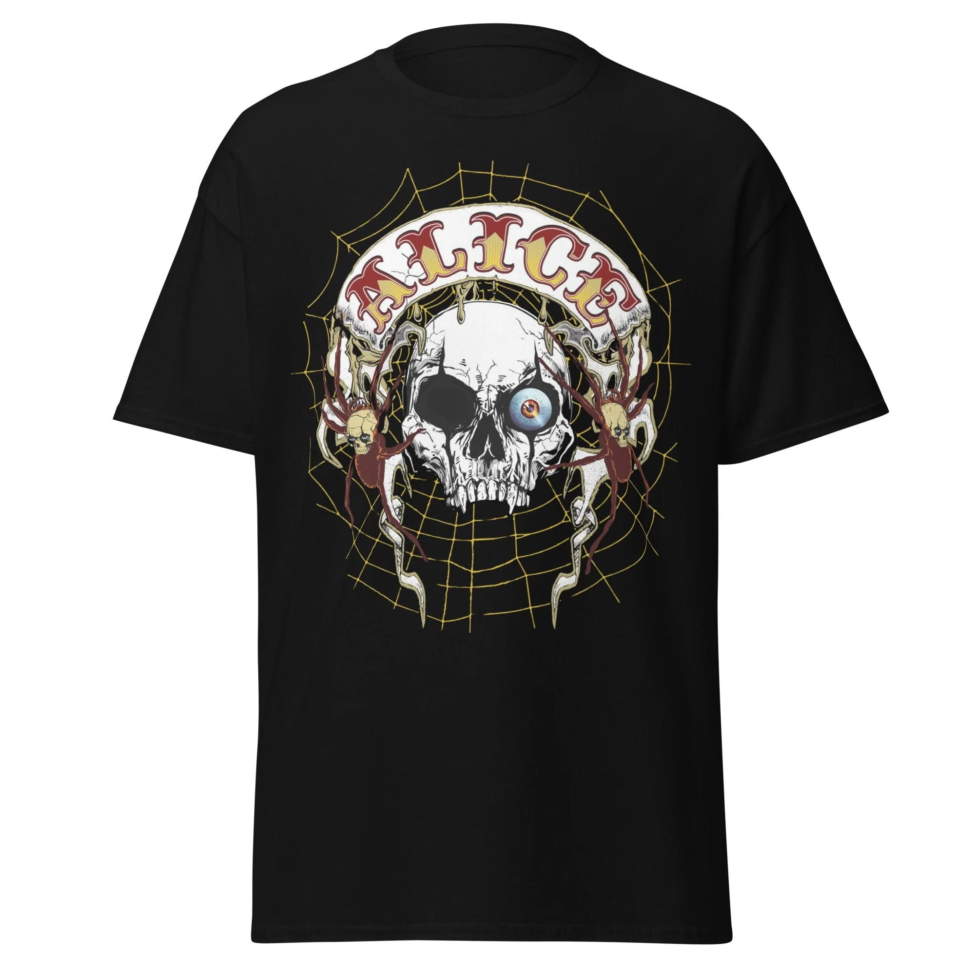 Alice Cooper - One Eyed Skull Jumbo Print T-Shirt