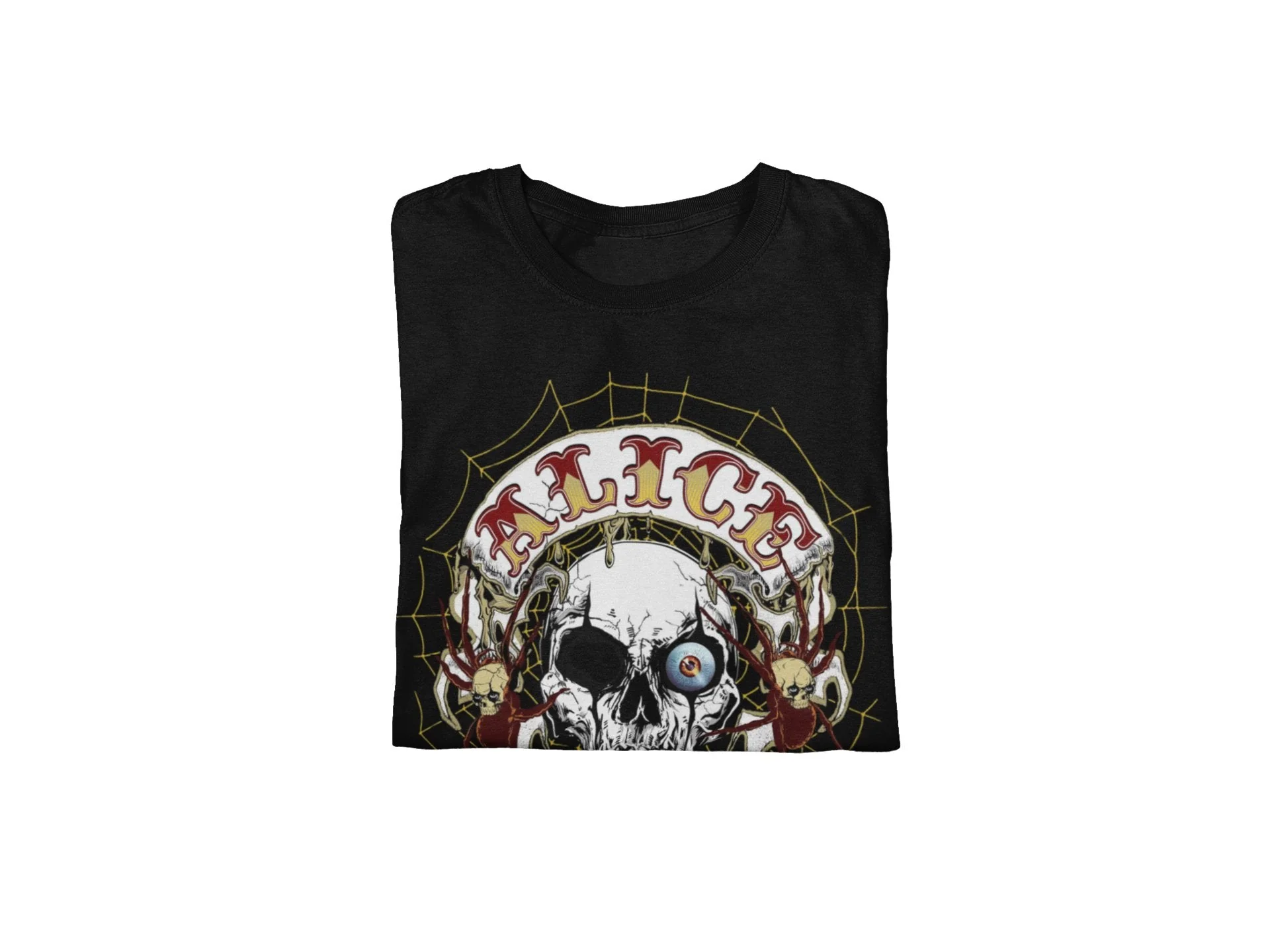 Alice Cooper - One Eyed Skull Jumbo Print T-Shirt - Image 2