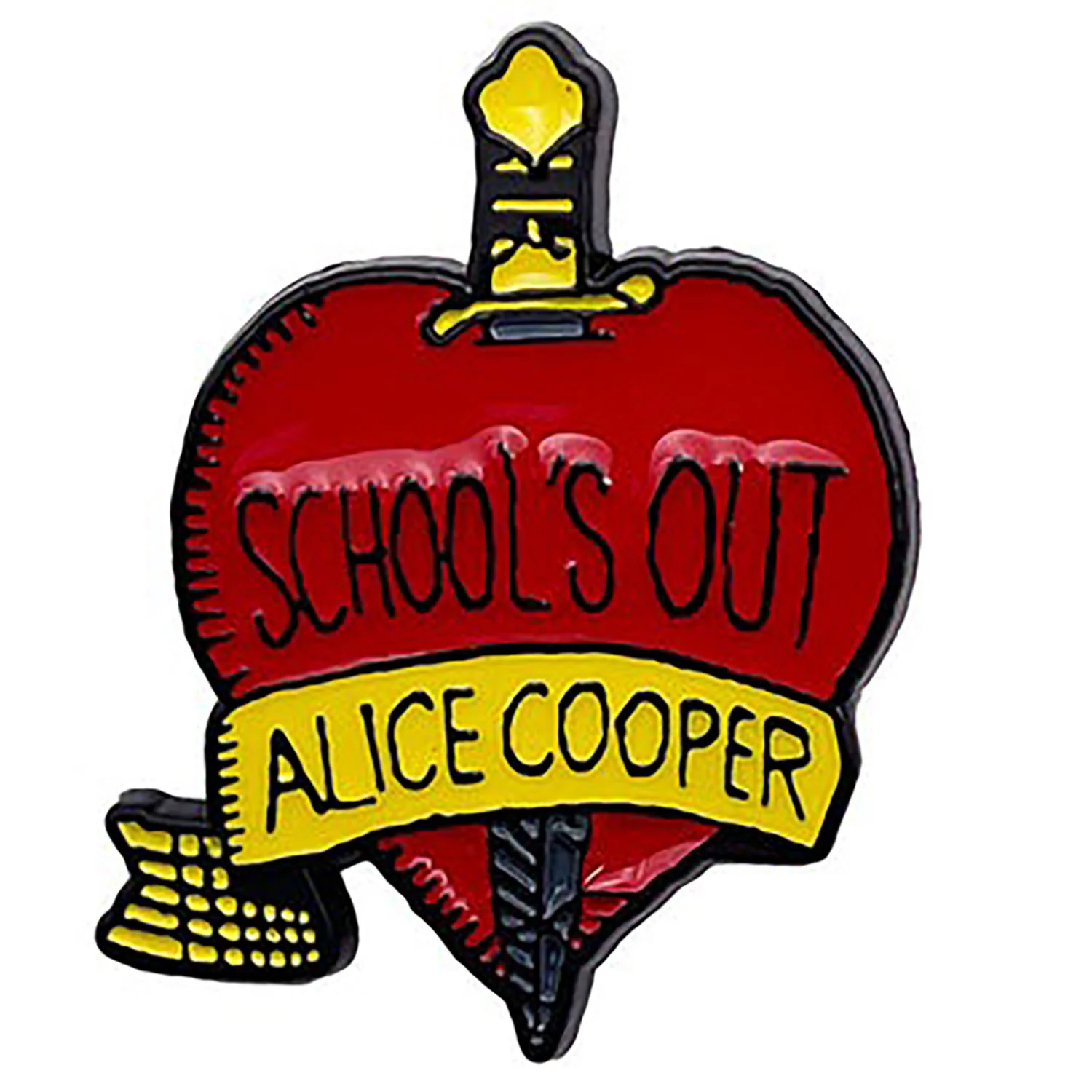 School's Out Pewter Pin Badge - Image 2