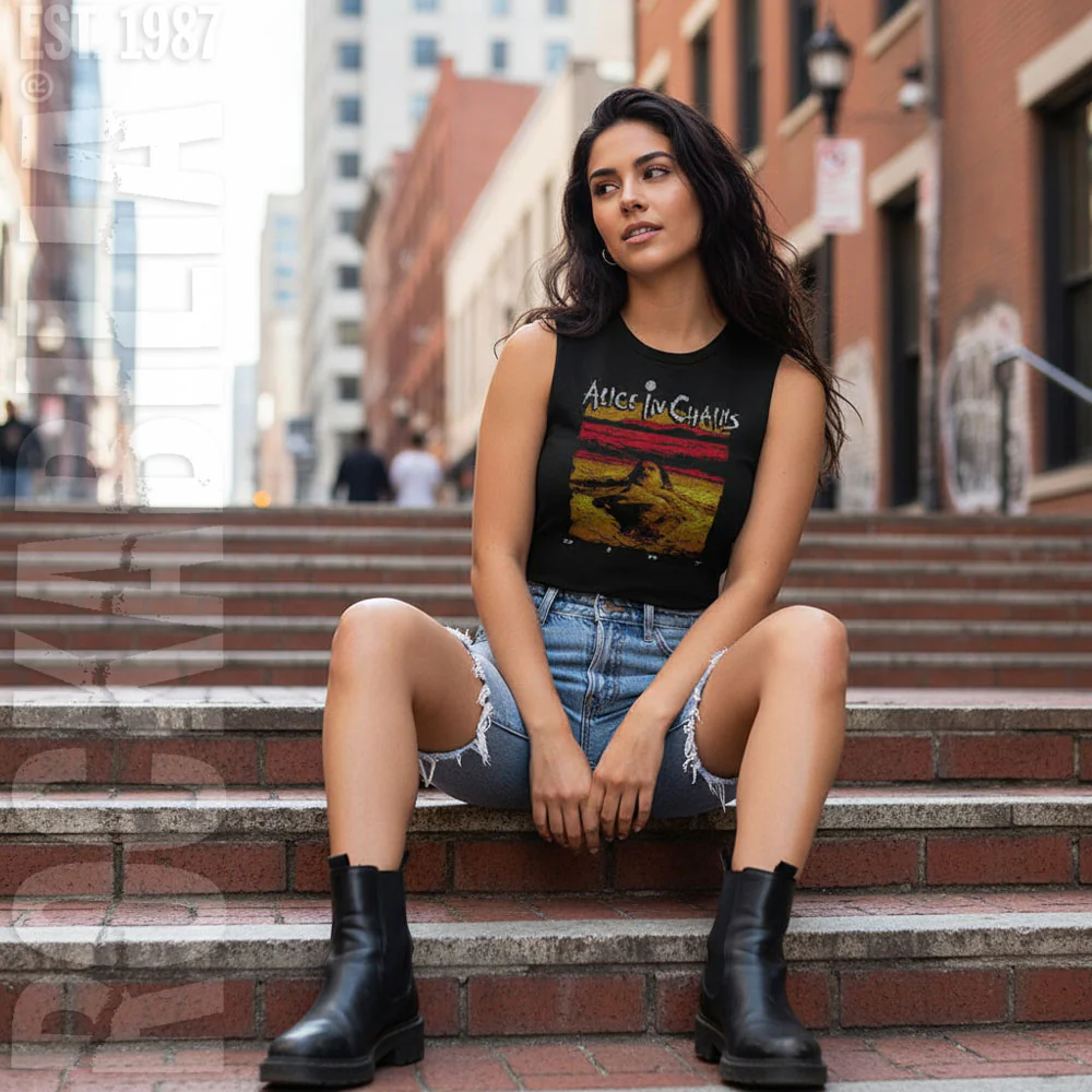 Alice In Chains Dirt Album Art Womens Tank - Image 2