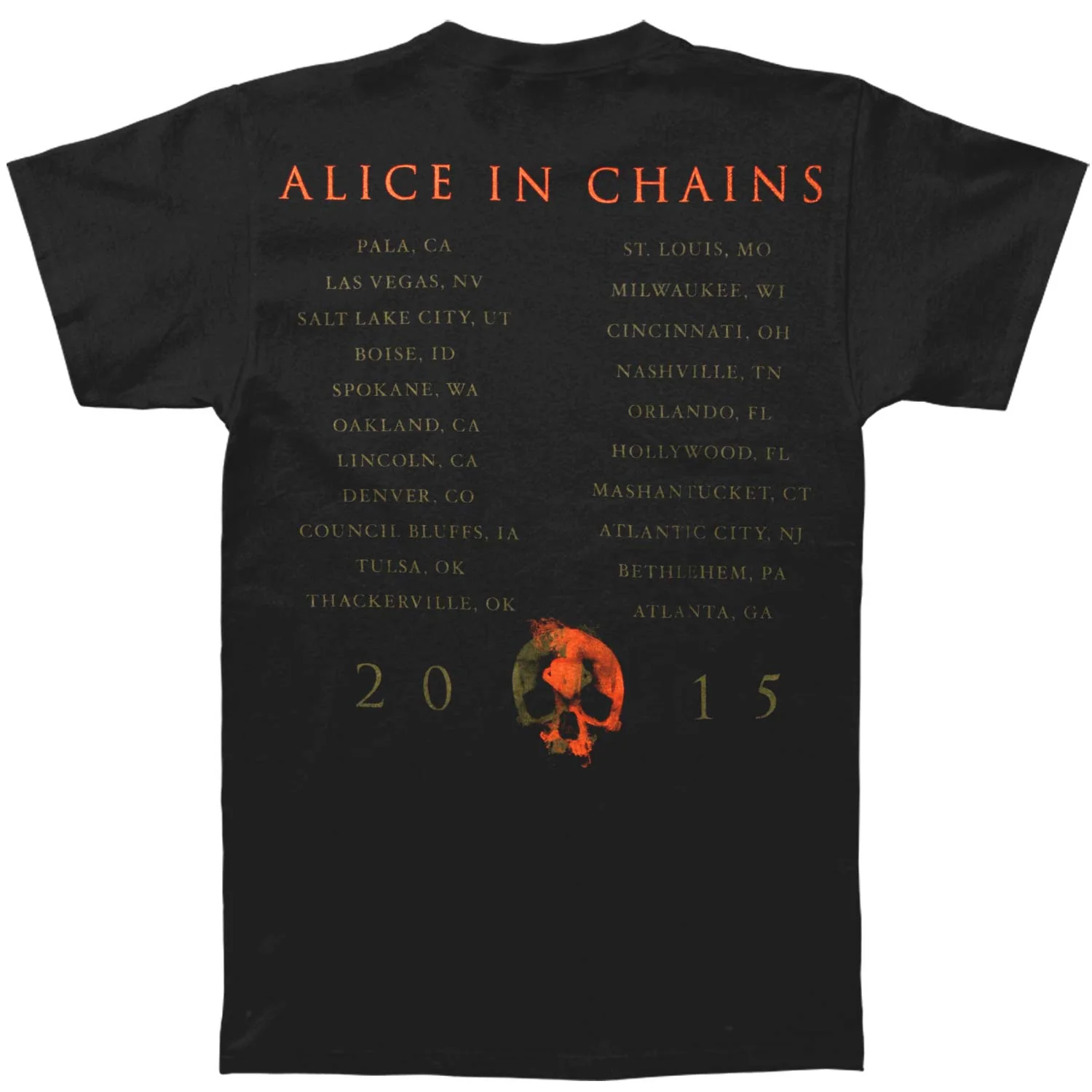 Fetal 2015 Tour T-shirt - Image 2