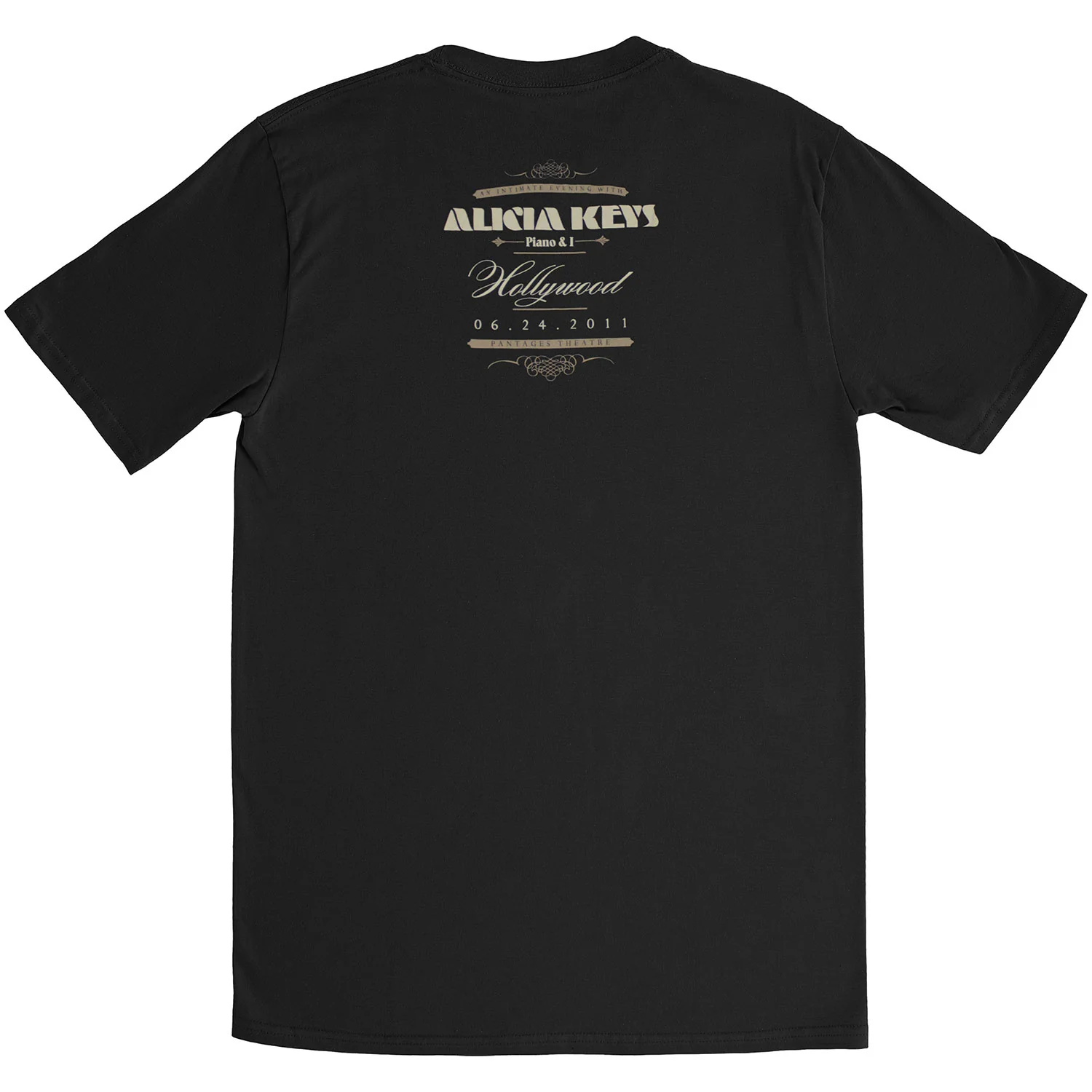 An Intimate Evening With Alecia Keys (Very Limited Quantity) Slim Fit T-shirt - Image 2