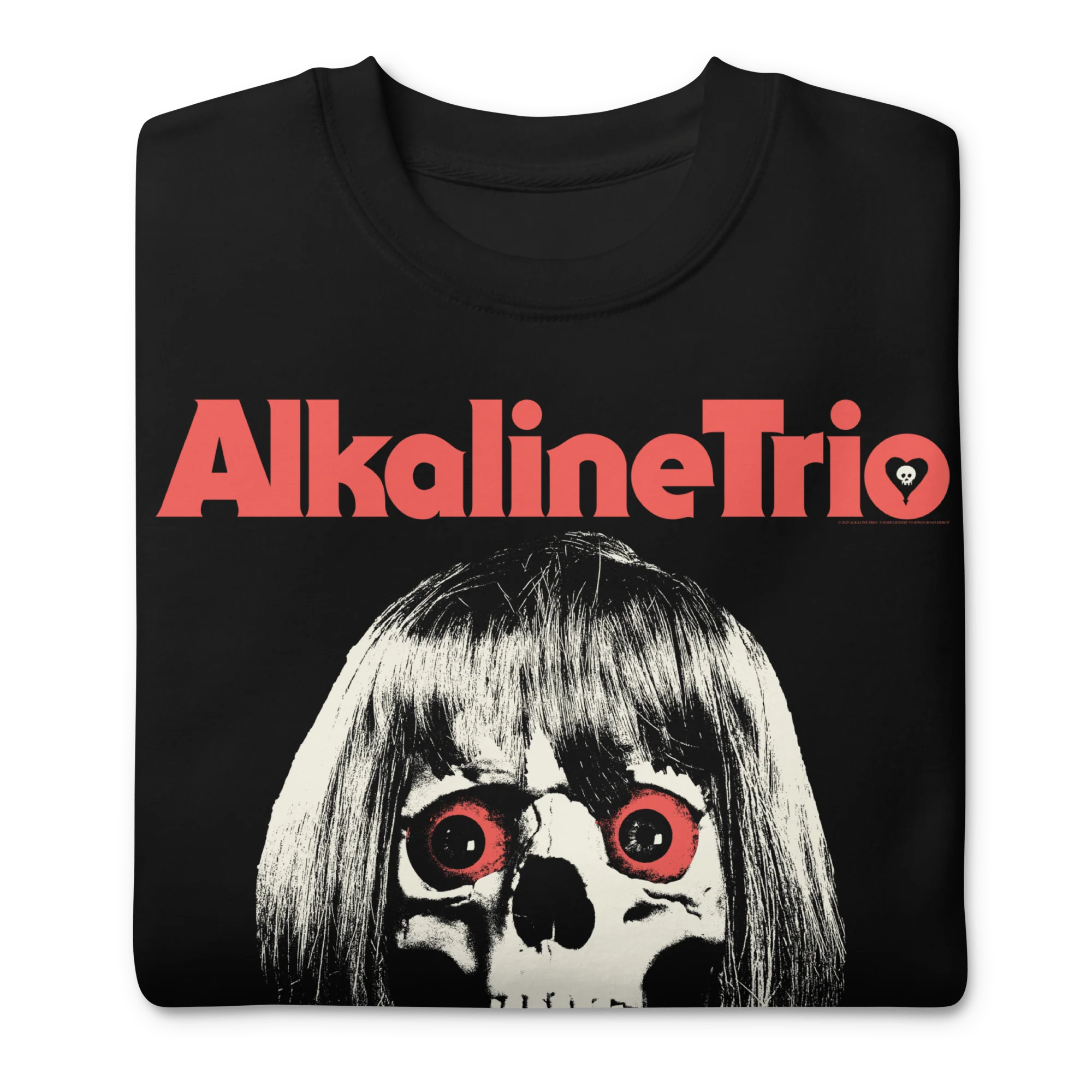 Alkaline Trio - Wig Skull Sweatshirt - Image 2
