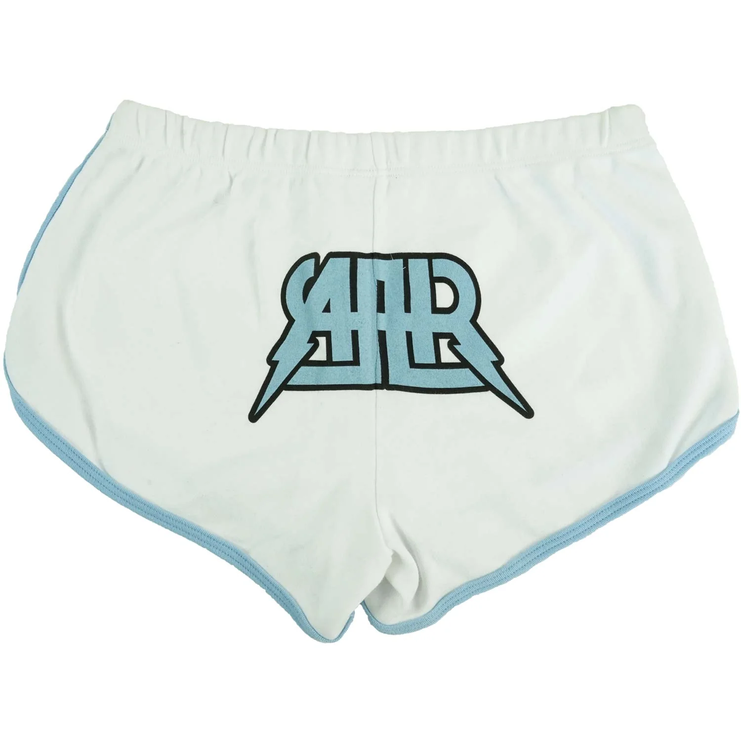 Lightning Logo Girl's Retro shorts Booty Shorts - Image 2
