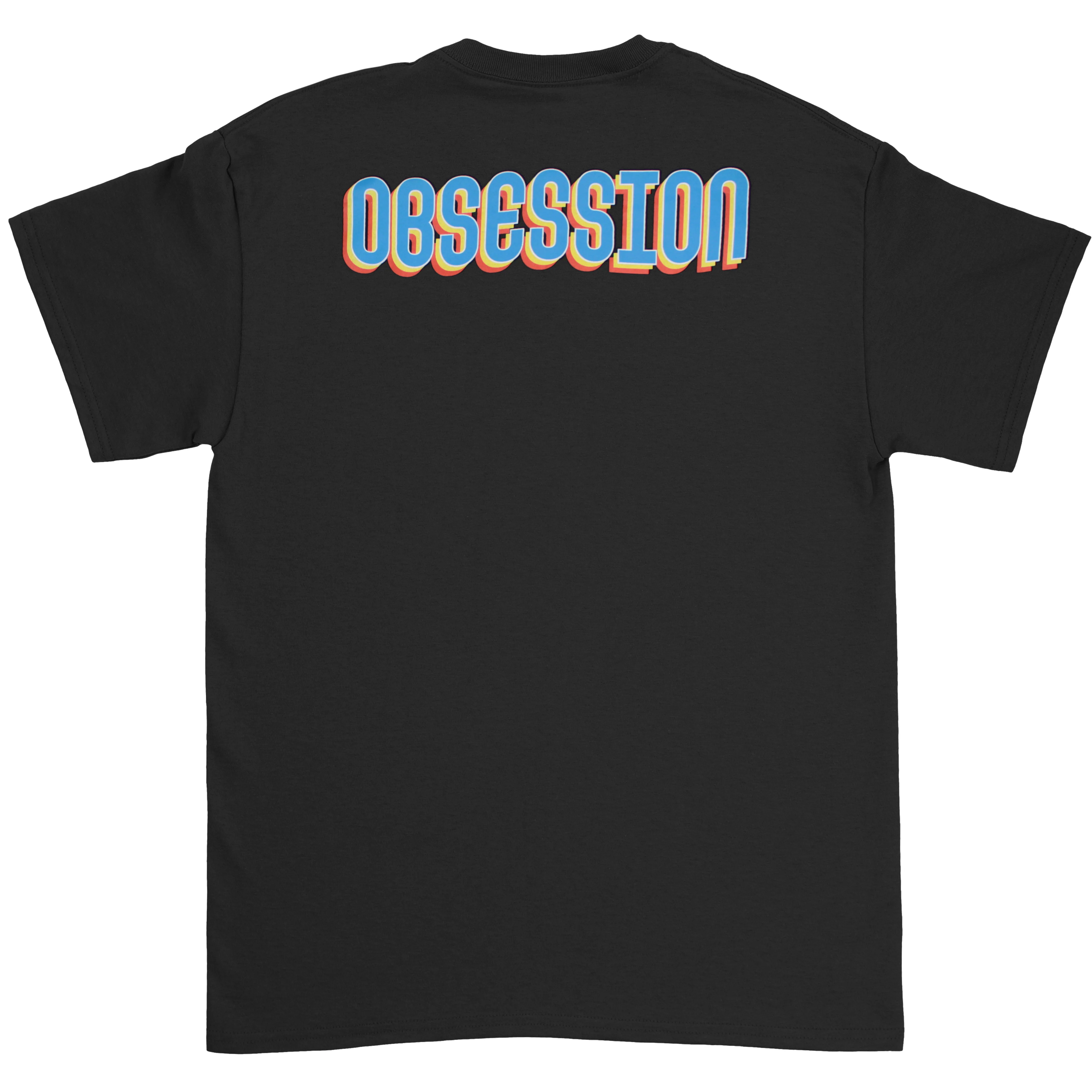 Boxed Obsession On Black T-shirt - Image 2