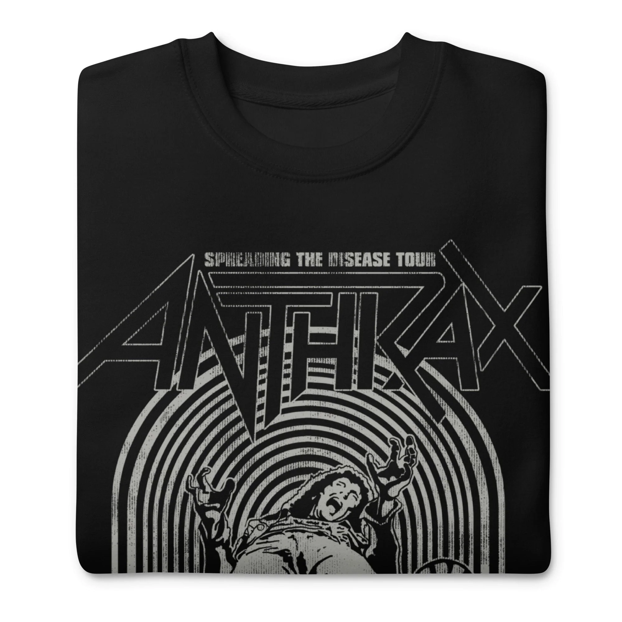Anthrax - 1986 Tour Jumbo Print Sweatshirt - Image 3