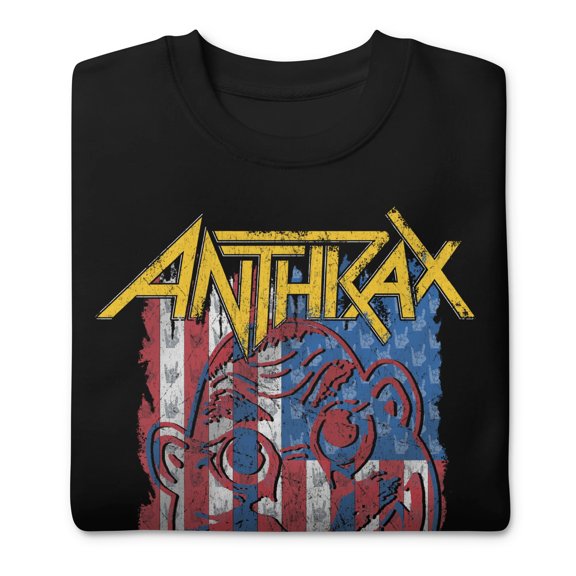 Anthrax - American Flag Sweatshirt