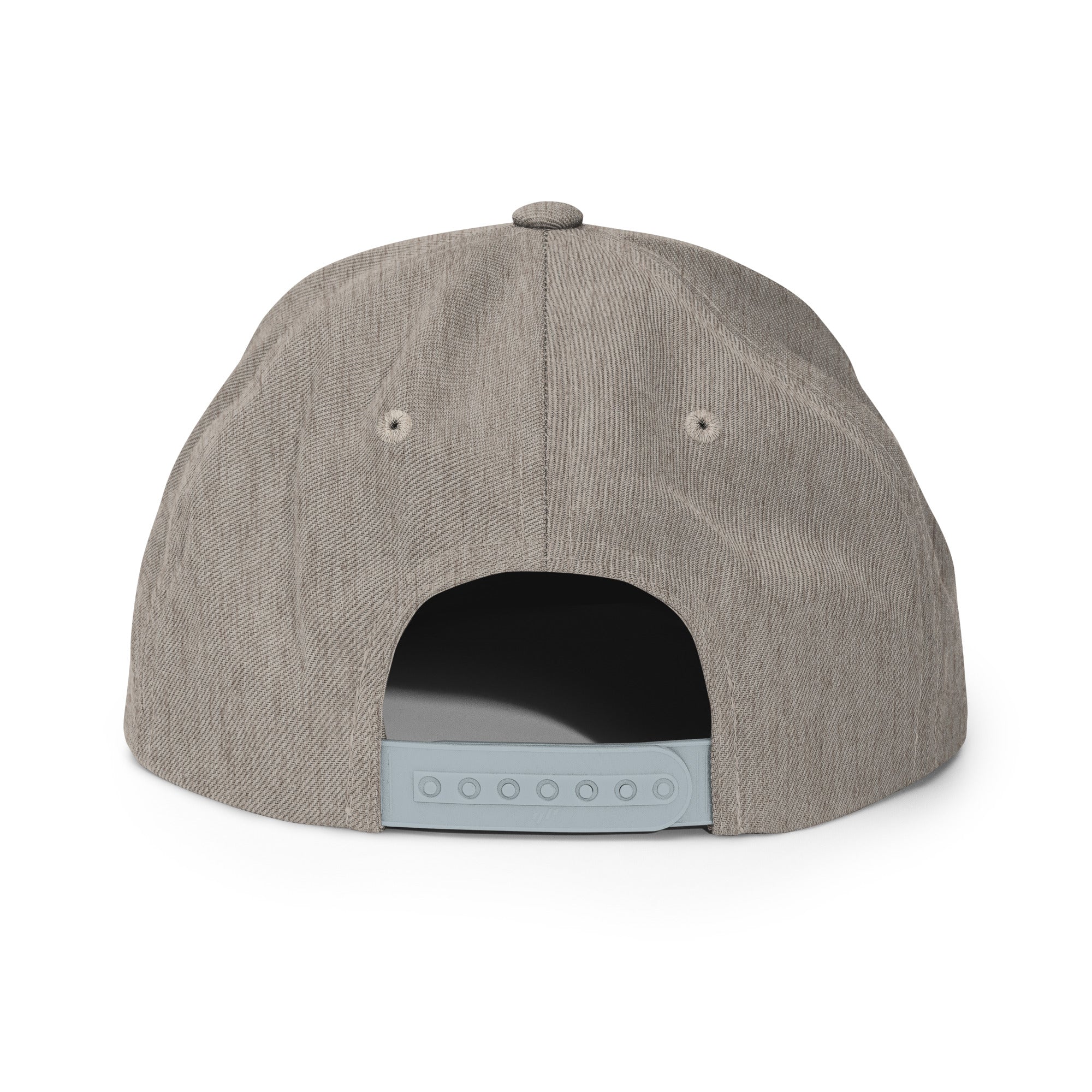 Anthrax - Black on Gray Snapback HD Embroidered Hat - Image 2