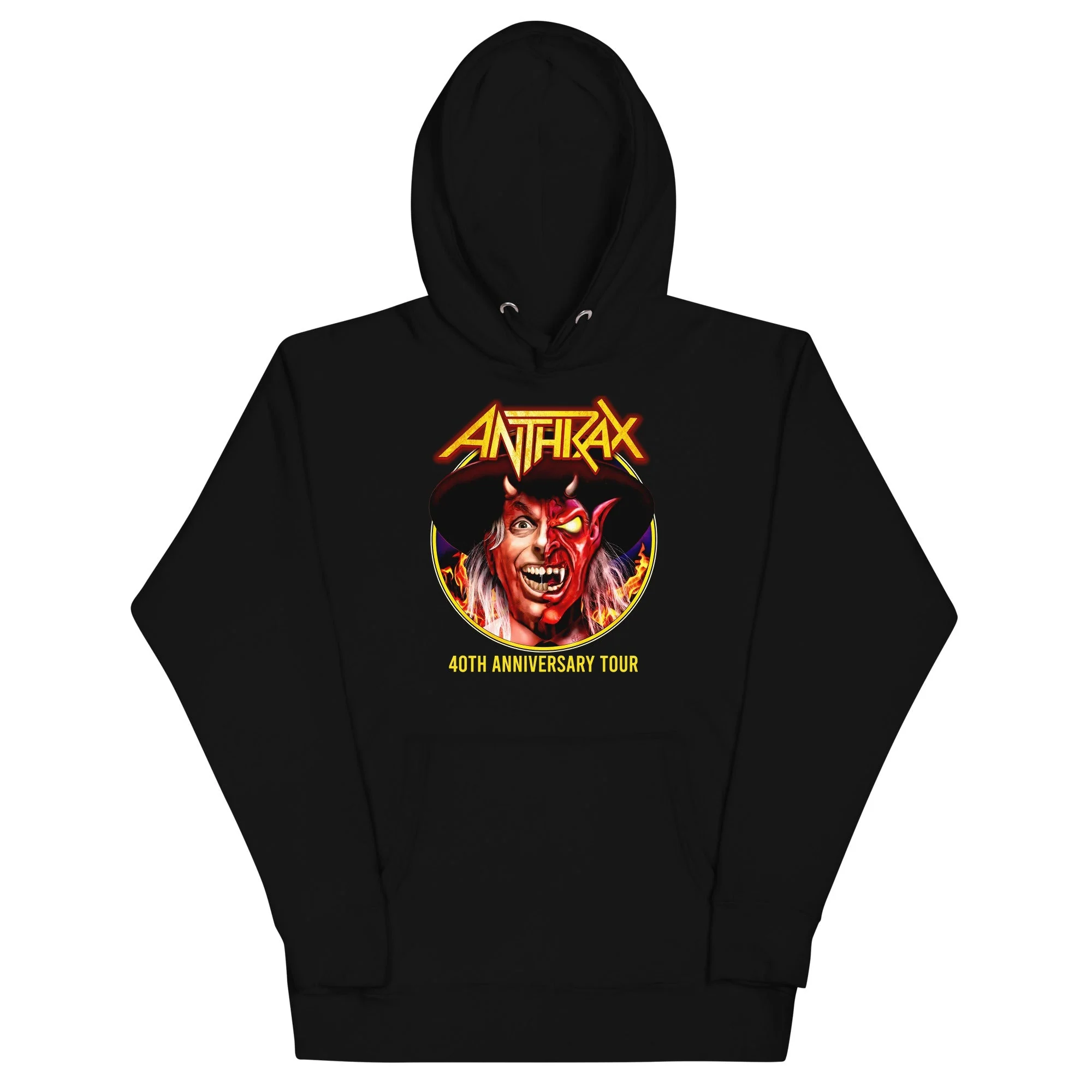 Anthrax - Half Devil Hoodie - Image 2