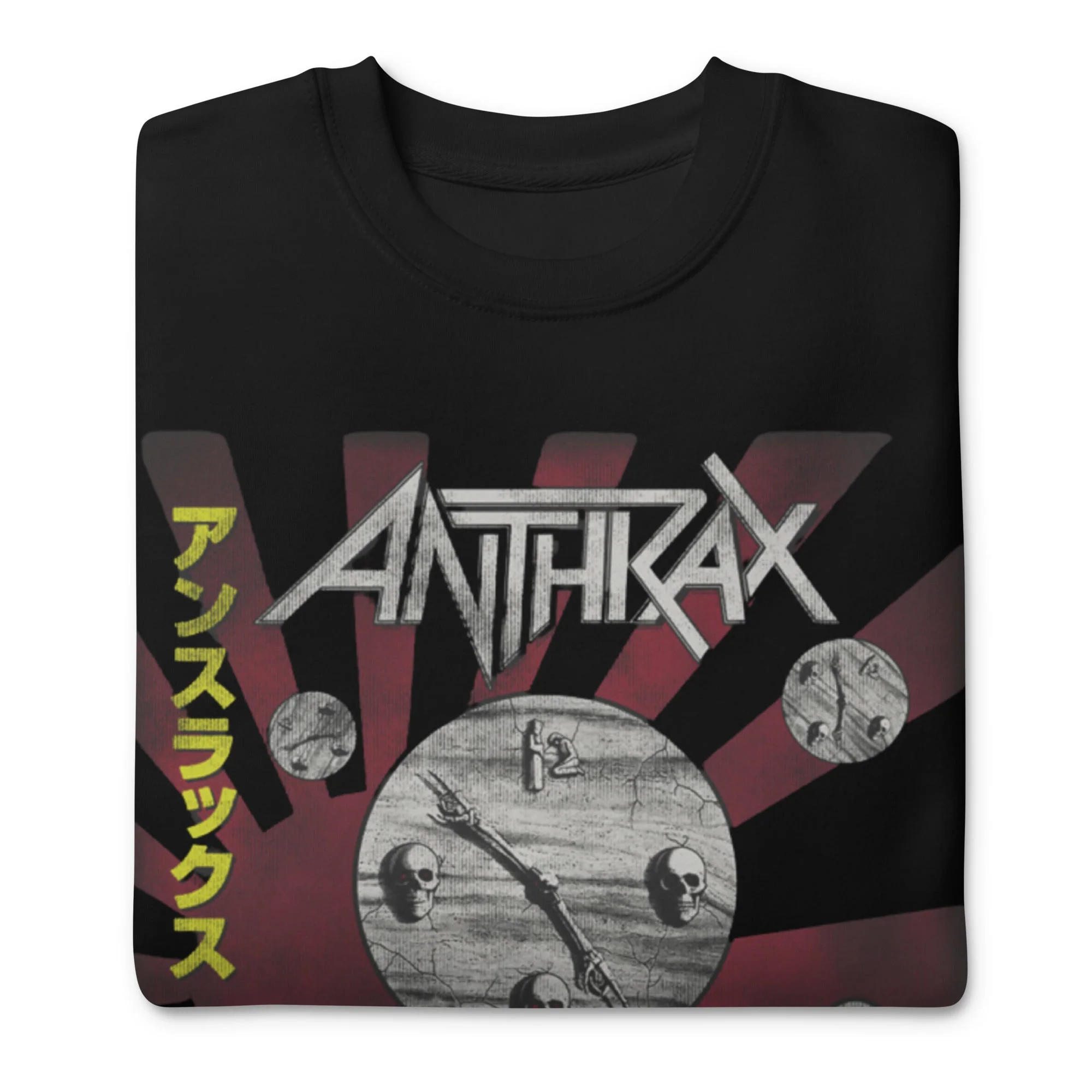 Anthrax - Japan 91 Tour Jumbo Print Sweatshirt - Image 3