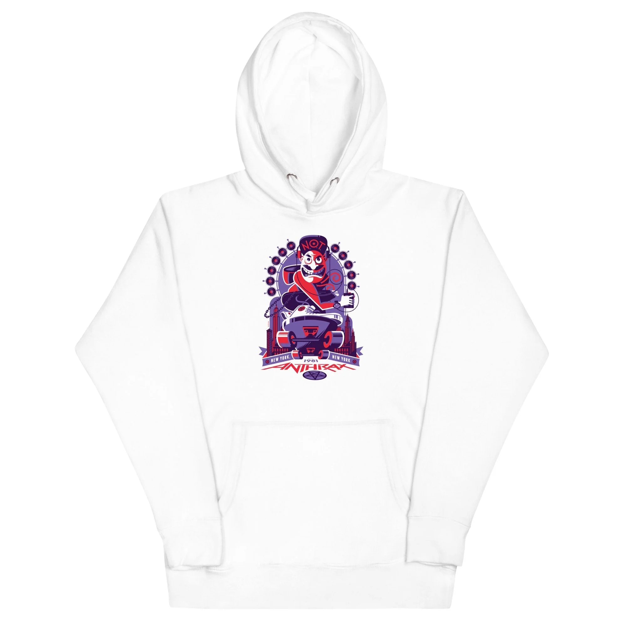 Anthrax - New York 81 Classic Hoodie