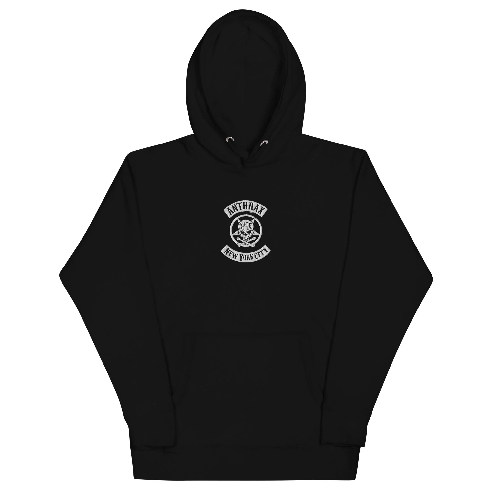 Anthrax - New York City HD Embroidered Hoodie - Image 2