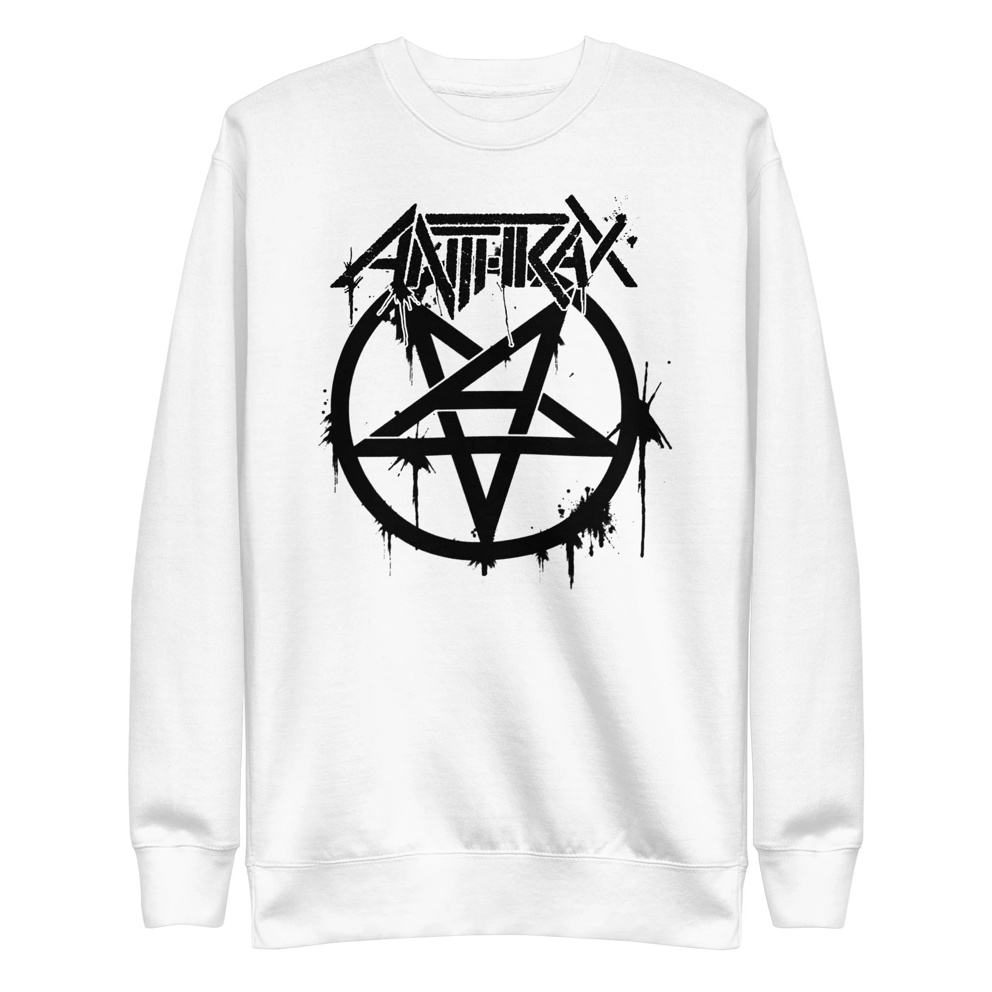 Anthrax - Pentagram Logo Sweatshirt - Image 2