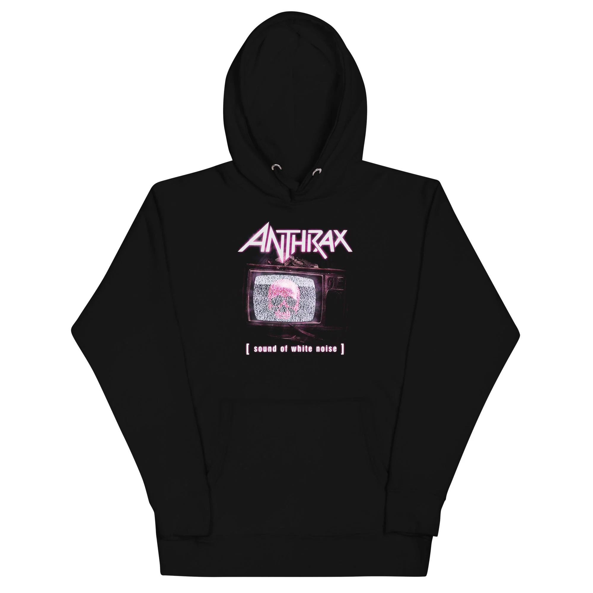 Anthrax - Skull TV Hoodie - Image 2