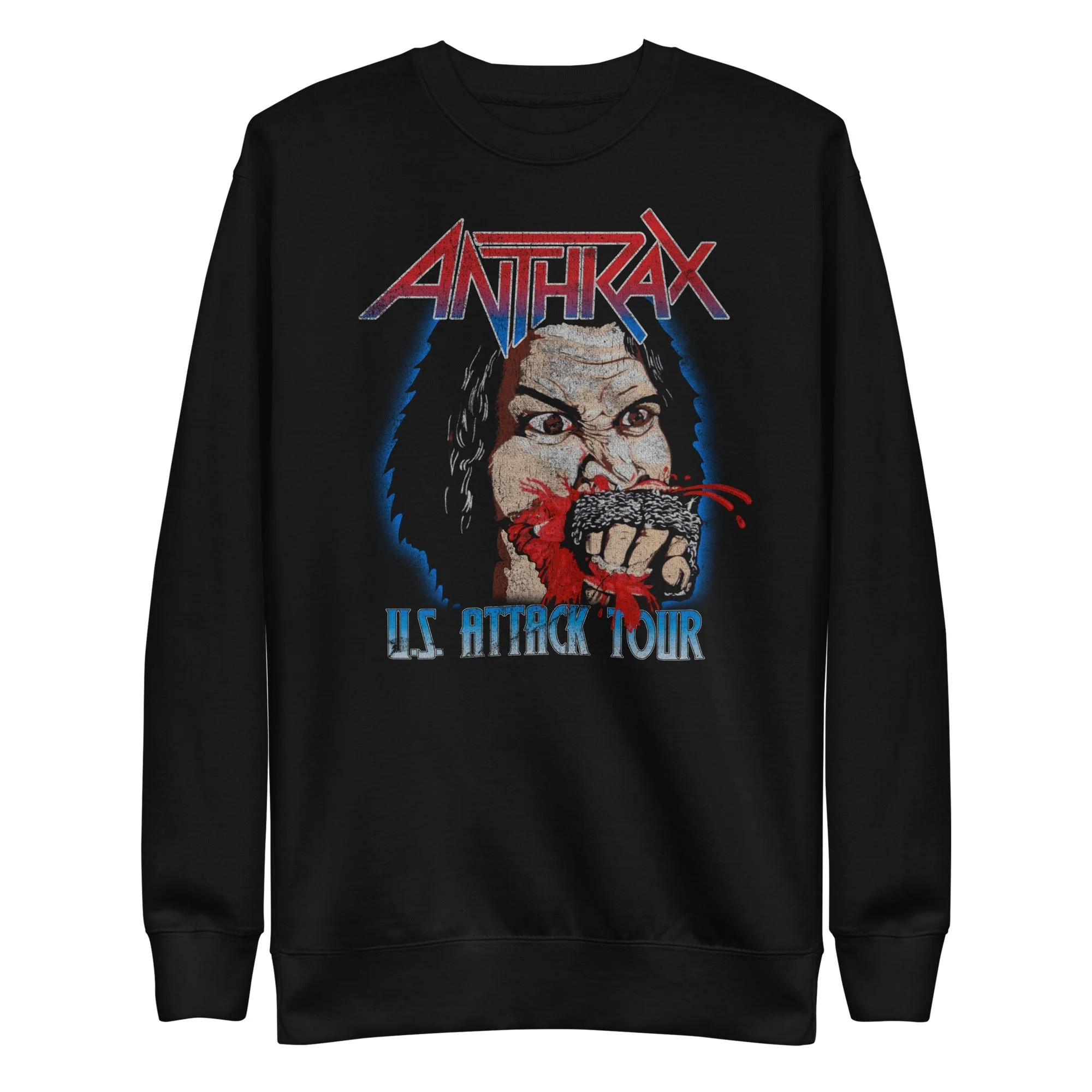 Anthrax - US Attack Tour Sweatshirt - Image 2