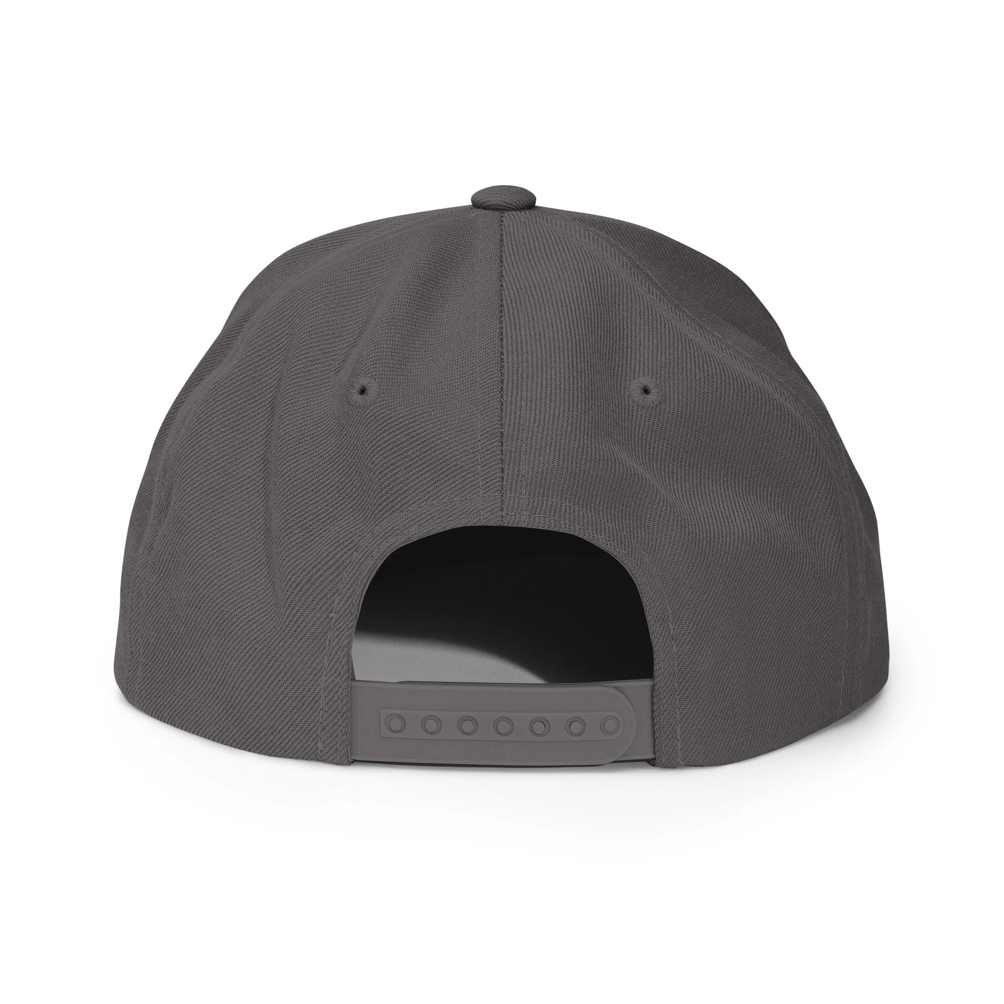 Anthrax - White on Gray Snapback HD Embroidered Hat - Image 2