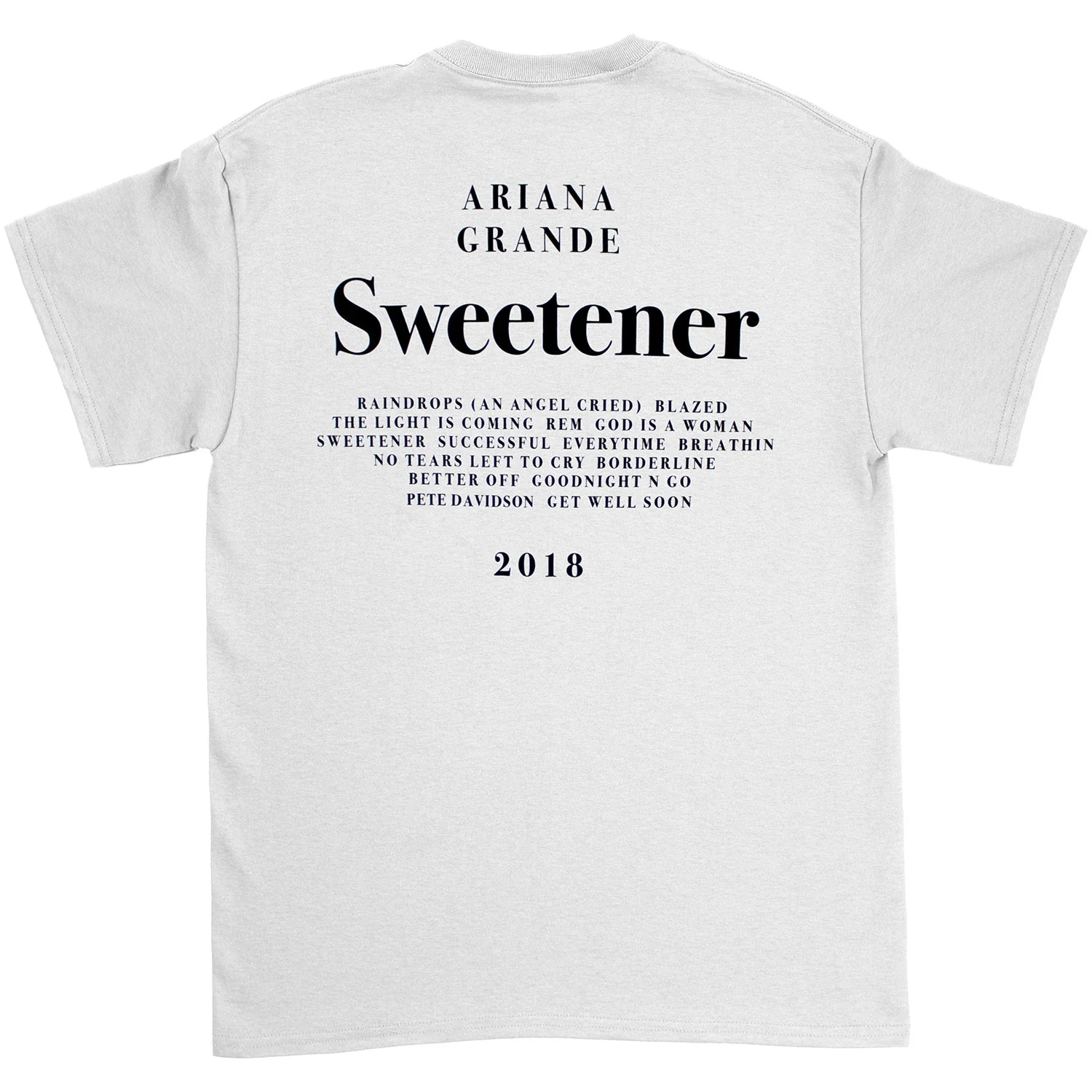 Sweetener 2018 T-shirt - Image 2