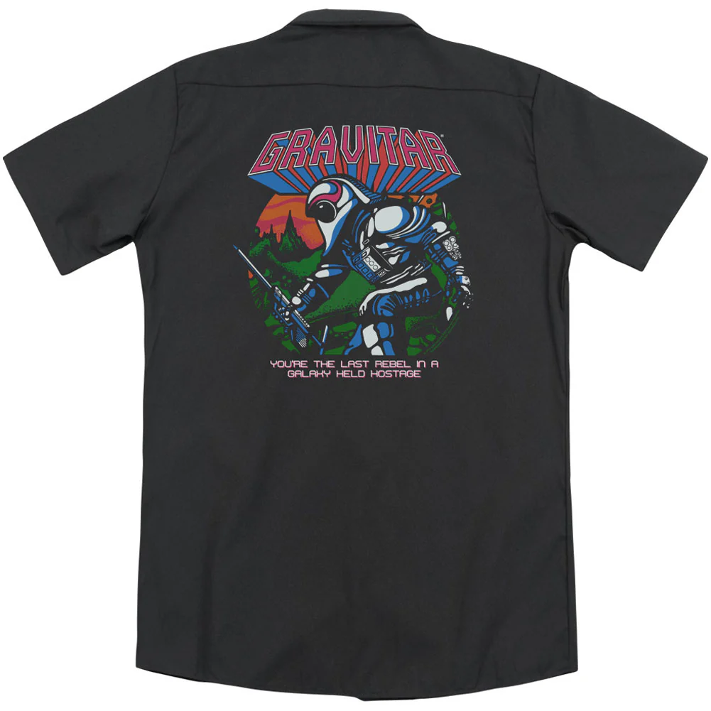 Last Rebel (Back Print) Workshirt - Image 2