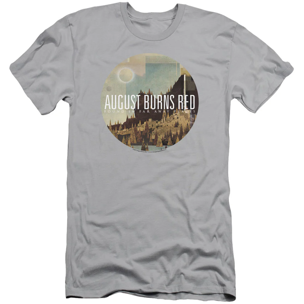 Far Away Places Adult Slim Fit Slim Fit T-shirt