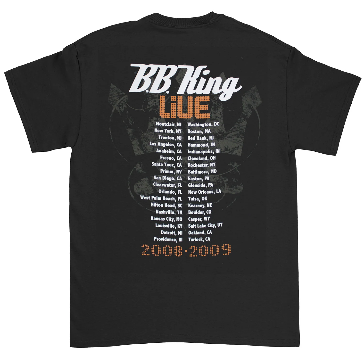 Original Live 2008 - 2009 tour Concert T-shirt - Image 2
