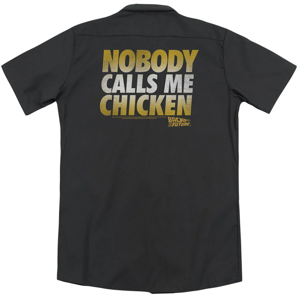 Chicken (Back Print) Workshirt - Image 2