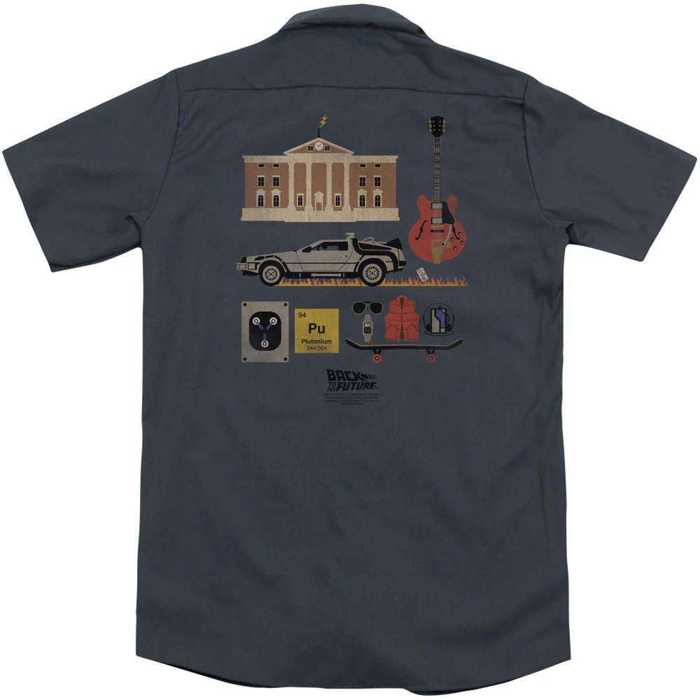 Items (Back Print) Workshirt - Image 2