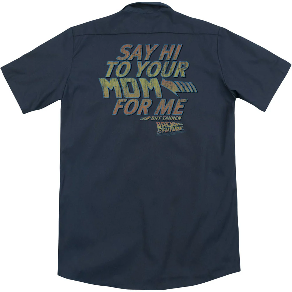 Say Hi (Back Print) Workshirt - Image 2