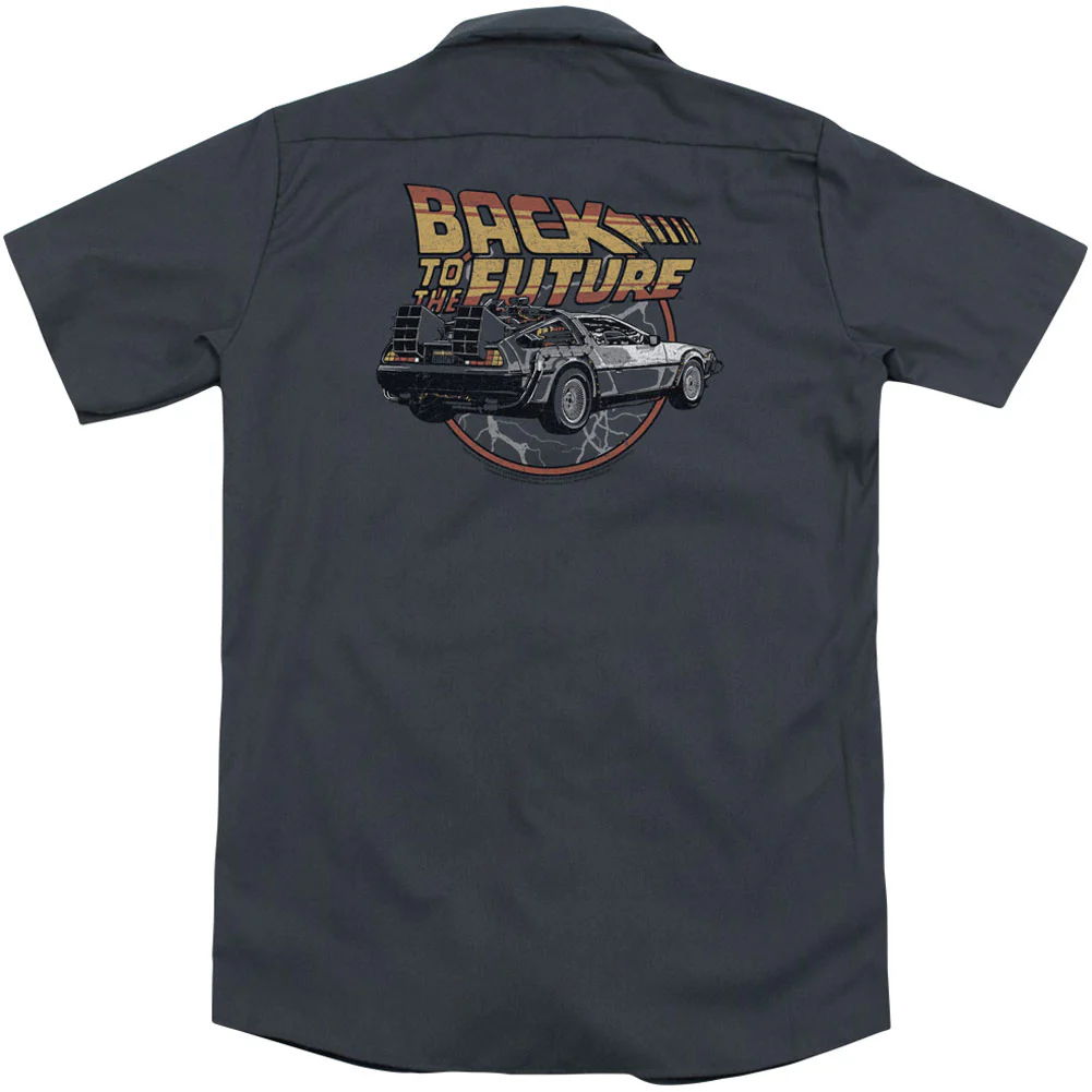 Time Machine (Back Print) Workshirt - Image 2
