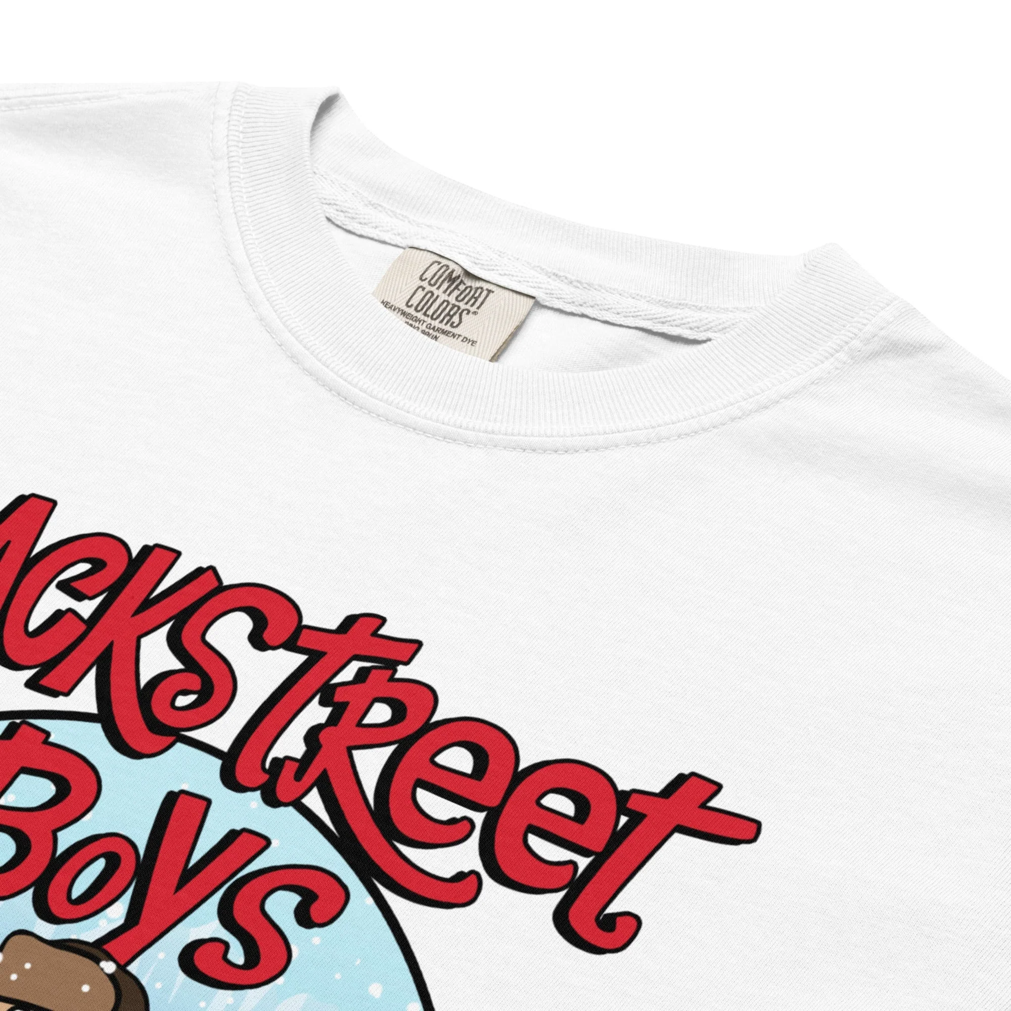 Backstreet Boys - A Very Backstreet Christmas Mineral Wash T-Shirt - Image 2