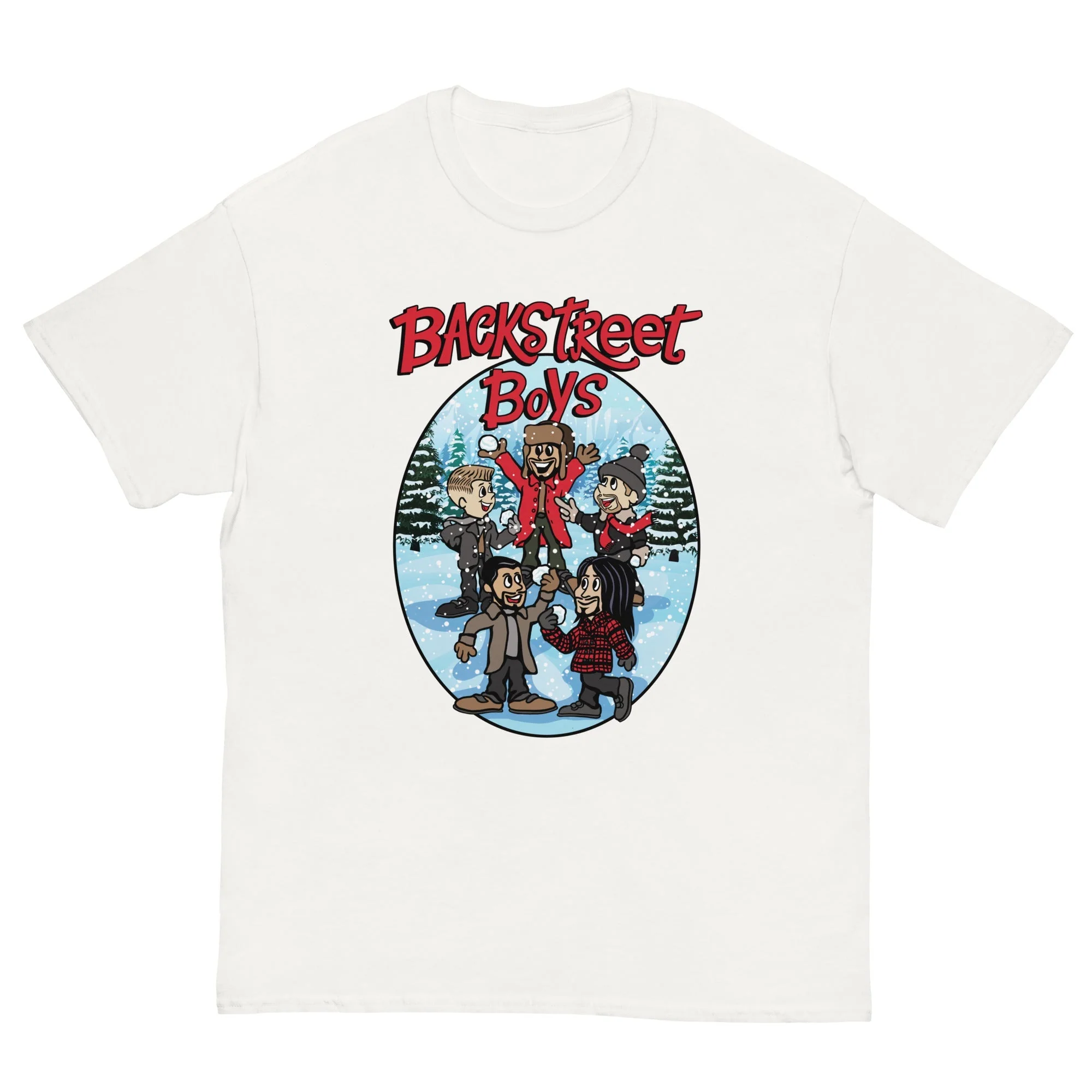 Backstreet Boys - A Very Backstreet Christmas T-Shirt - Image 3