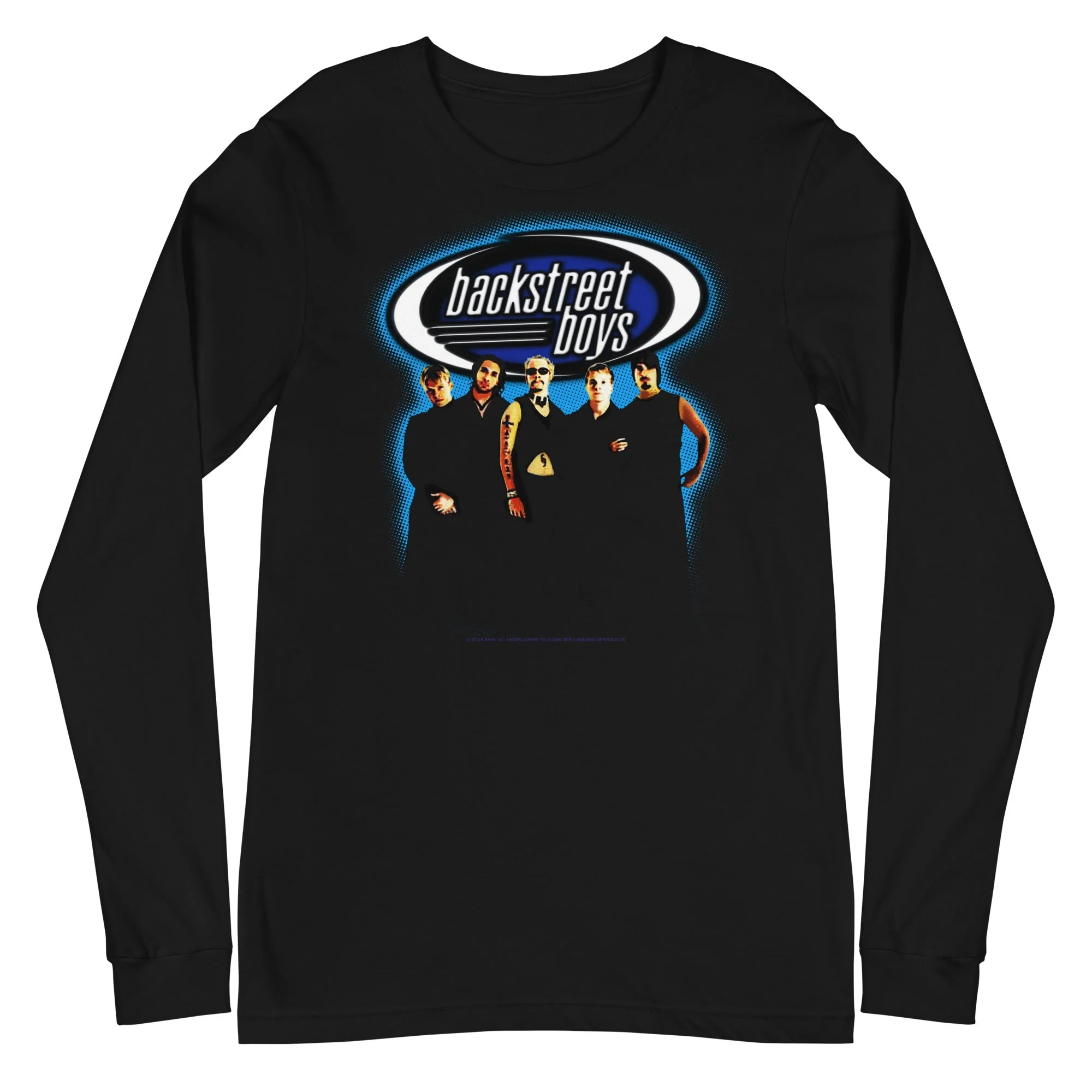 Backstreet Boys - Blue Glow Long Sleeve T-Shirt