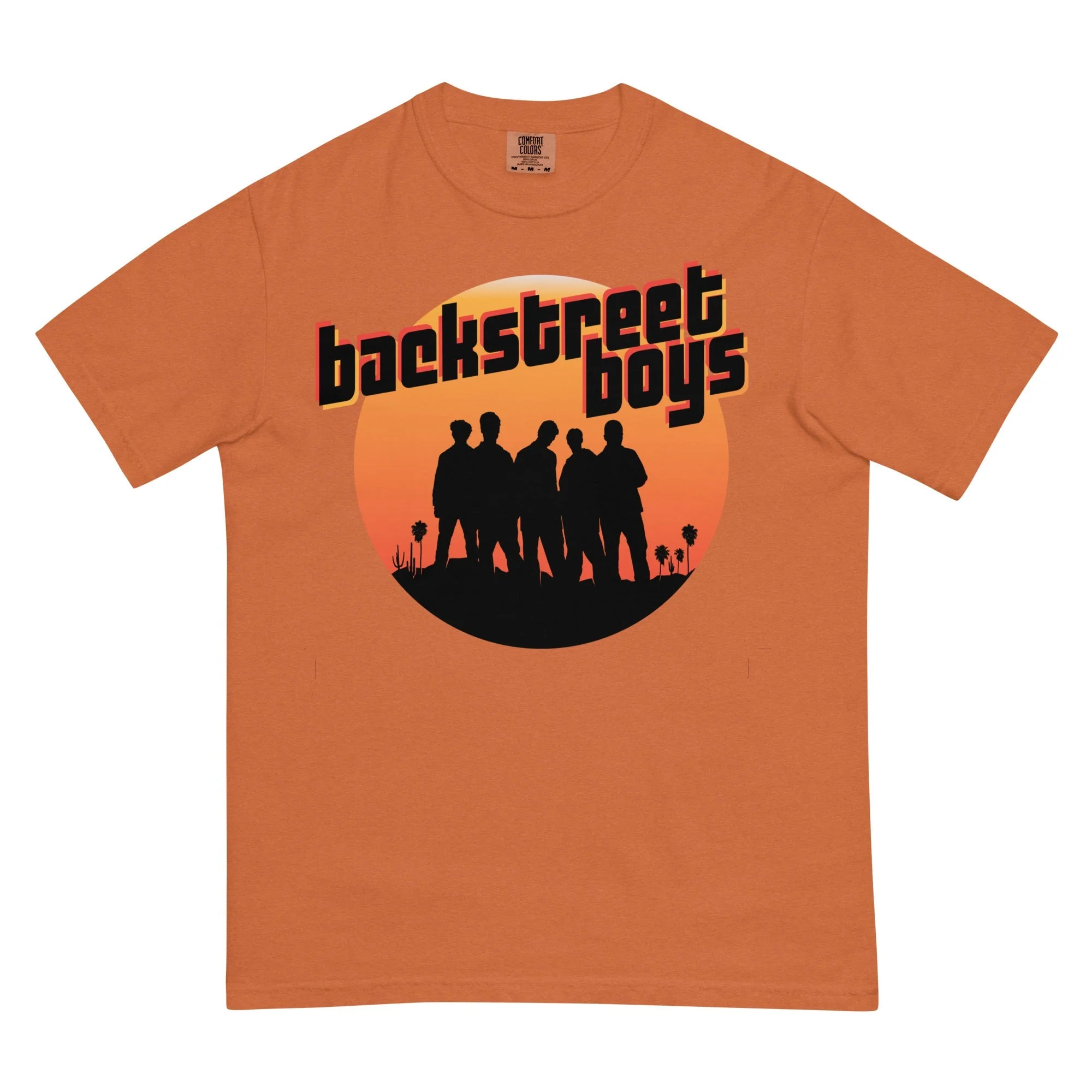 Backstreet Boys - Coachella Sunset Mineral Wash T-Shirt