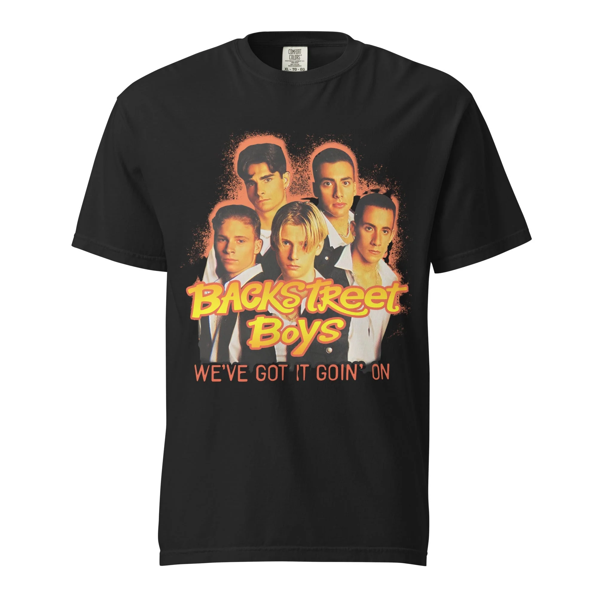 - Backstreet Boys - Goin On Mineral Wash T-Shirt - Image 3