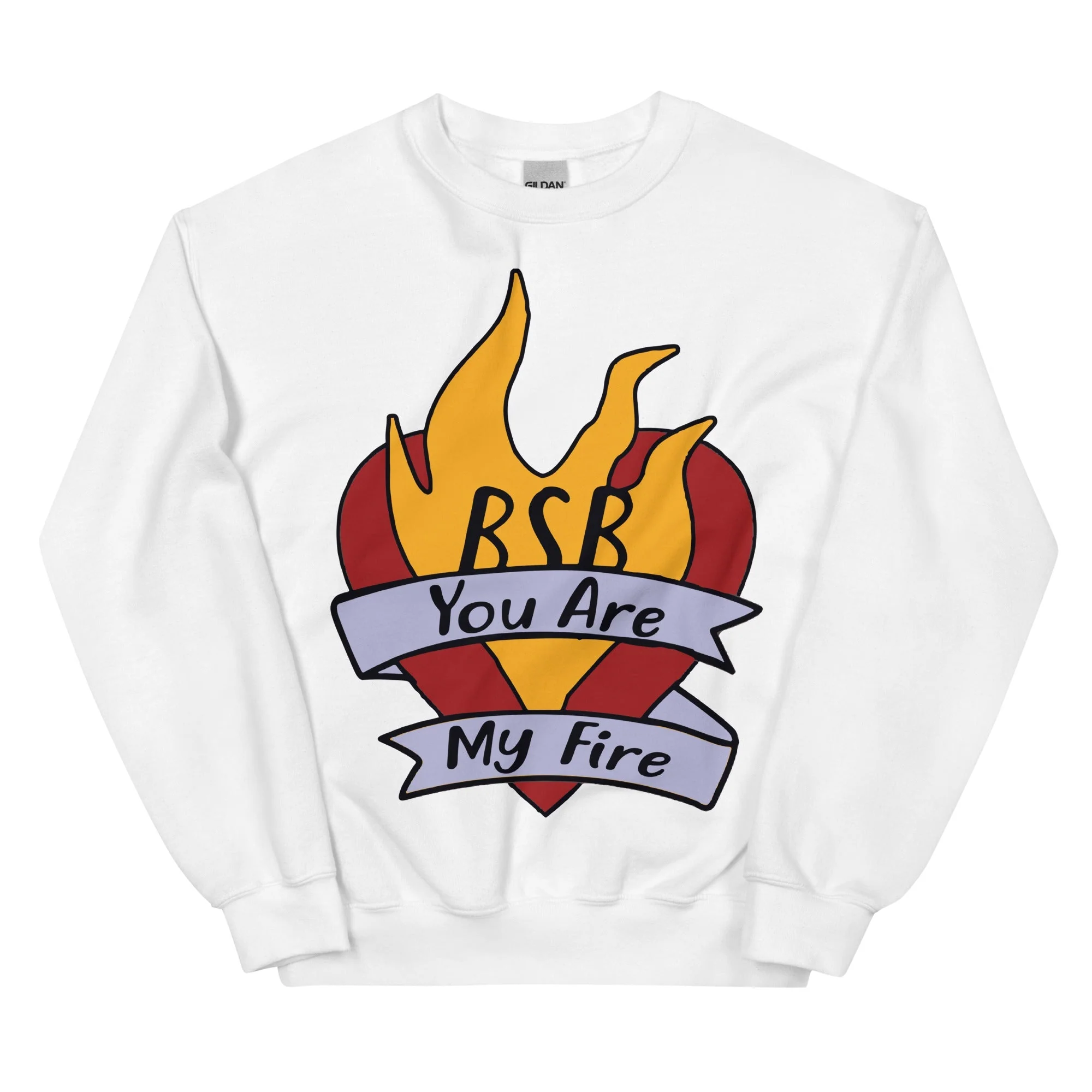 Backstreet Boys - Hand Sketched Fire Sweatshirt