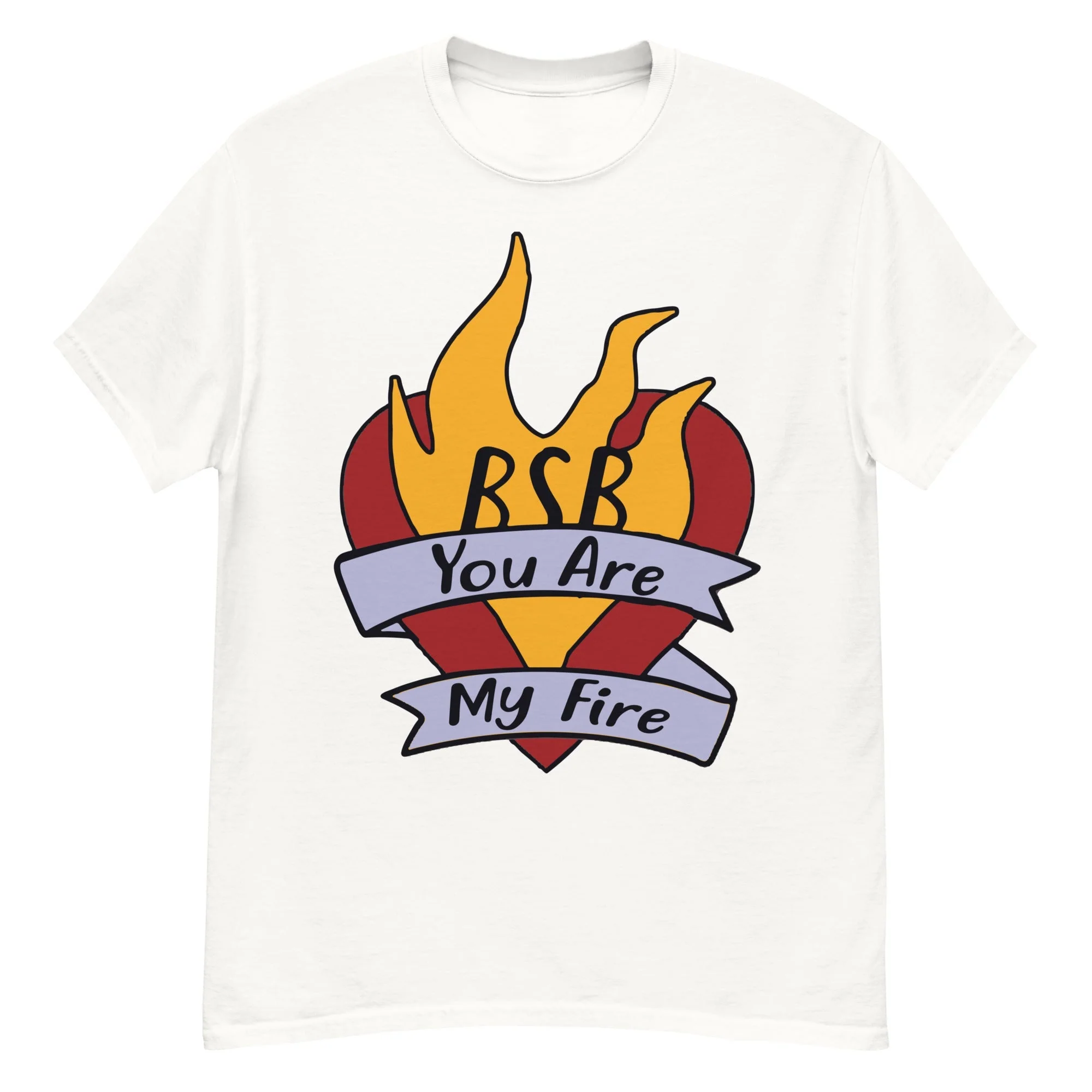 - Backstreet Boys - Hand Sketched Fire T-Shirt - Image 3