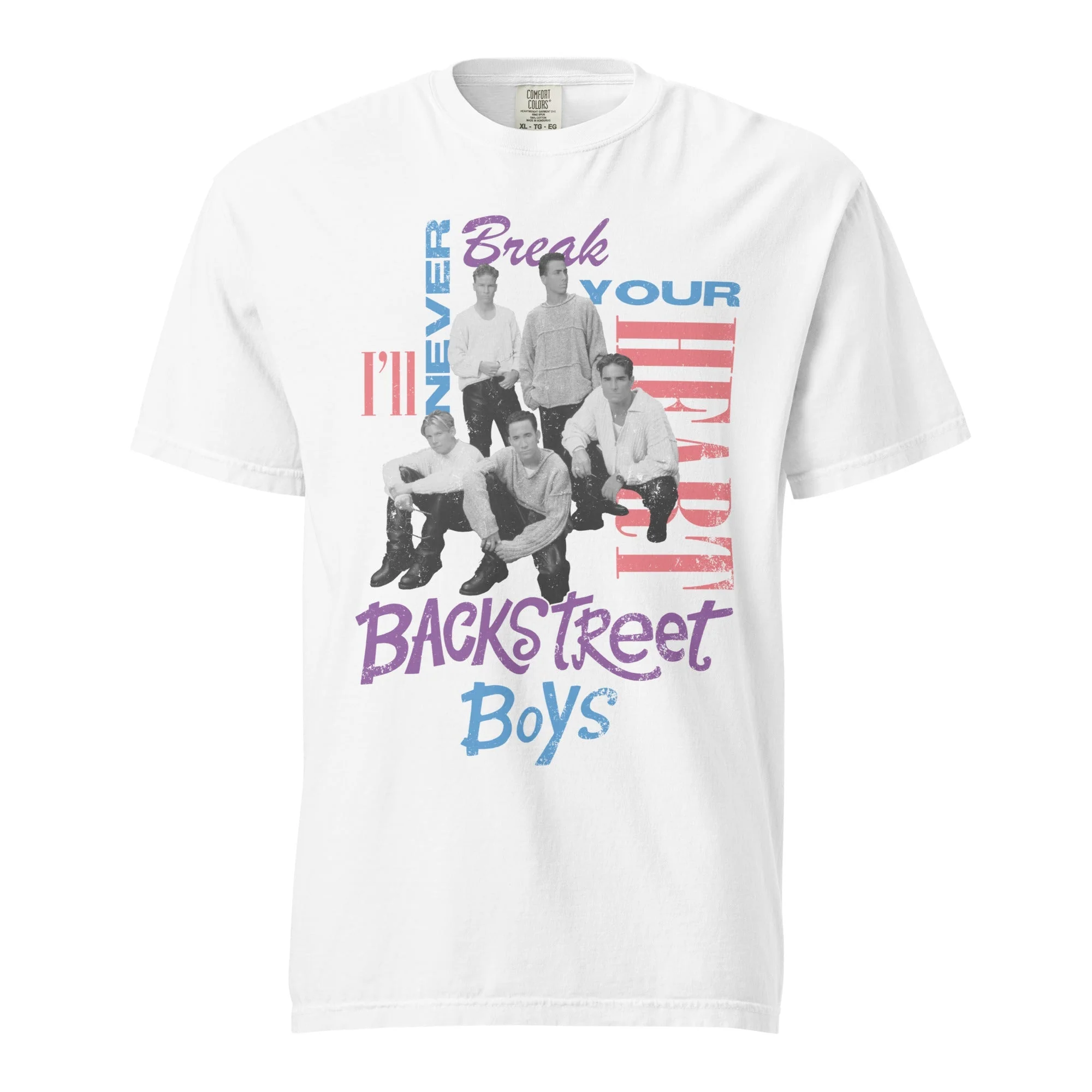 Backstreet Boys - Never Break Mineral Wash T-Shirt - Image 3