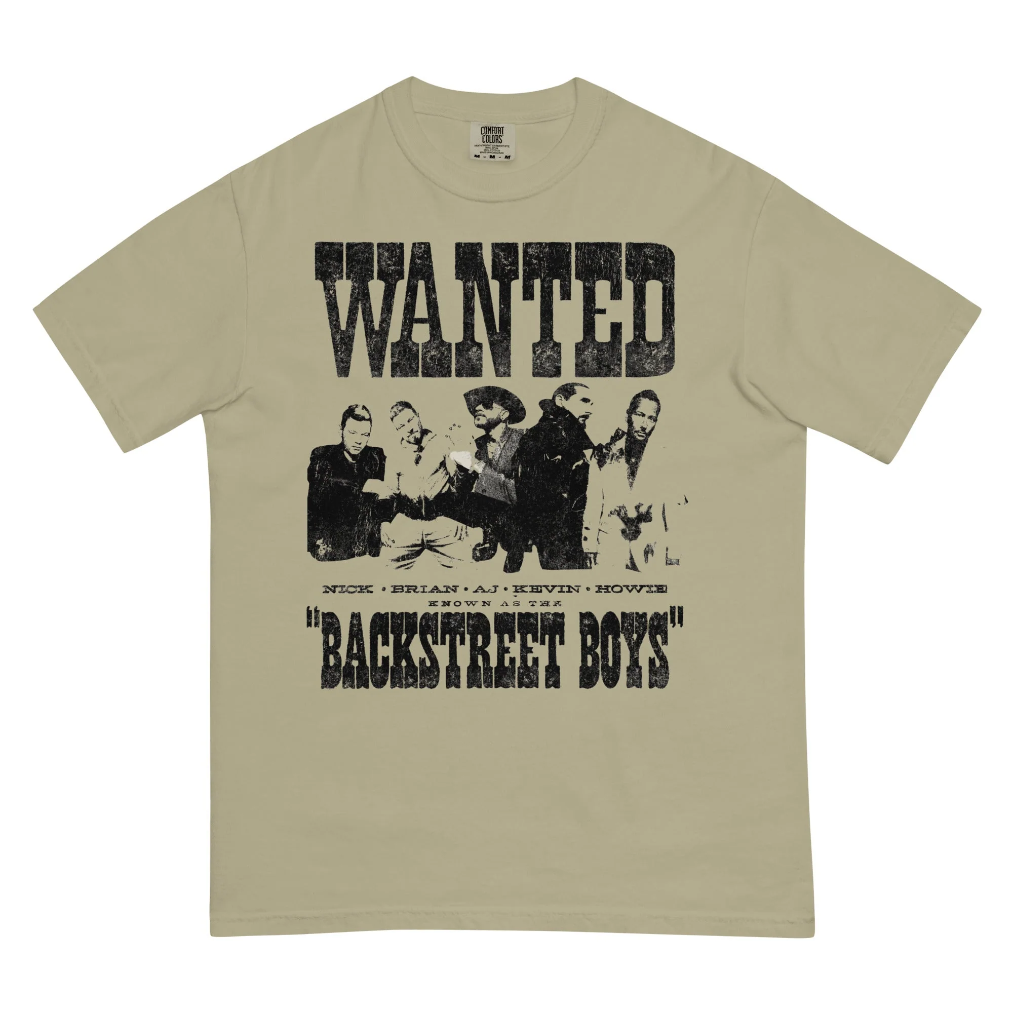 Backstreet Boys - Wanted Mineral Wash T-Shirt